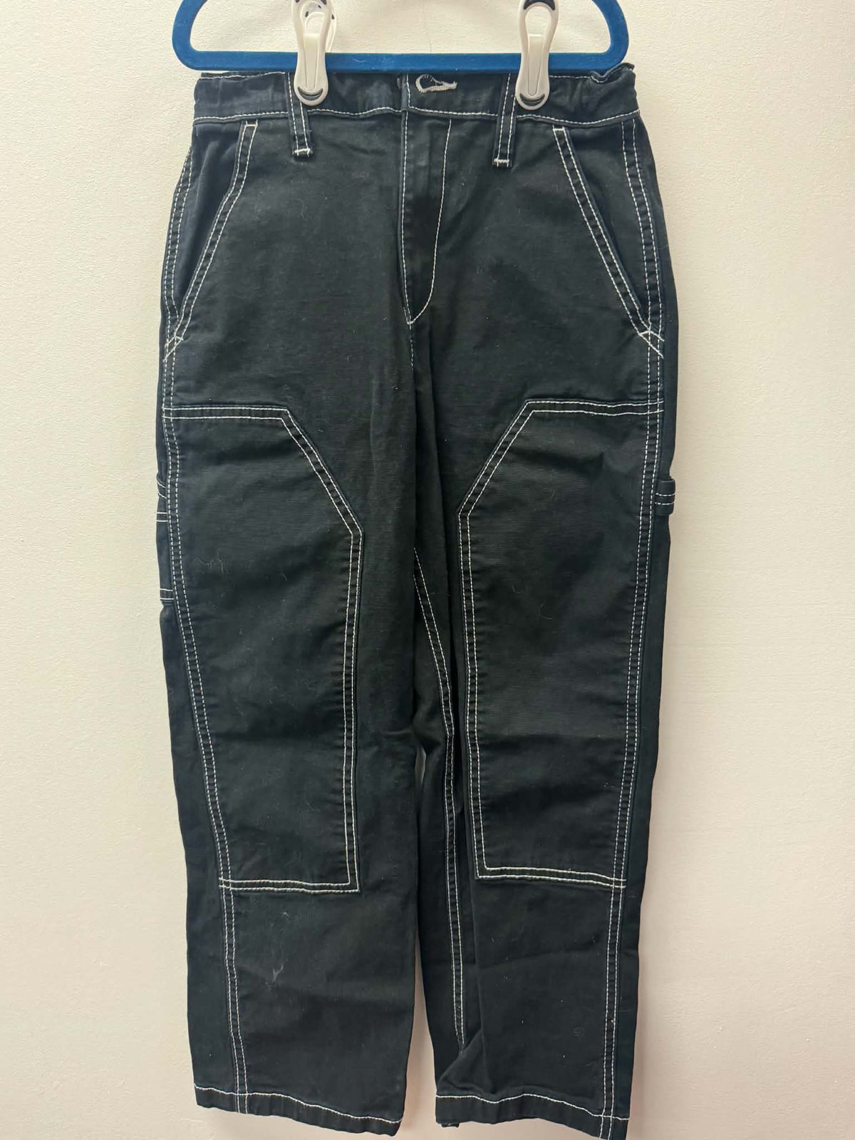 OLD NAVY BLACK CARGO JEANS SIZE 10