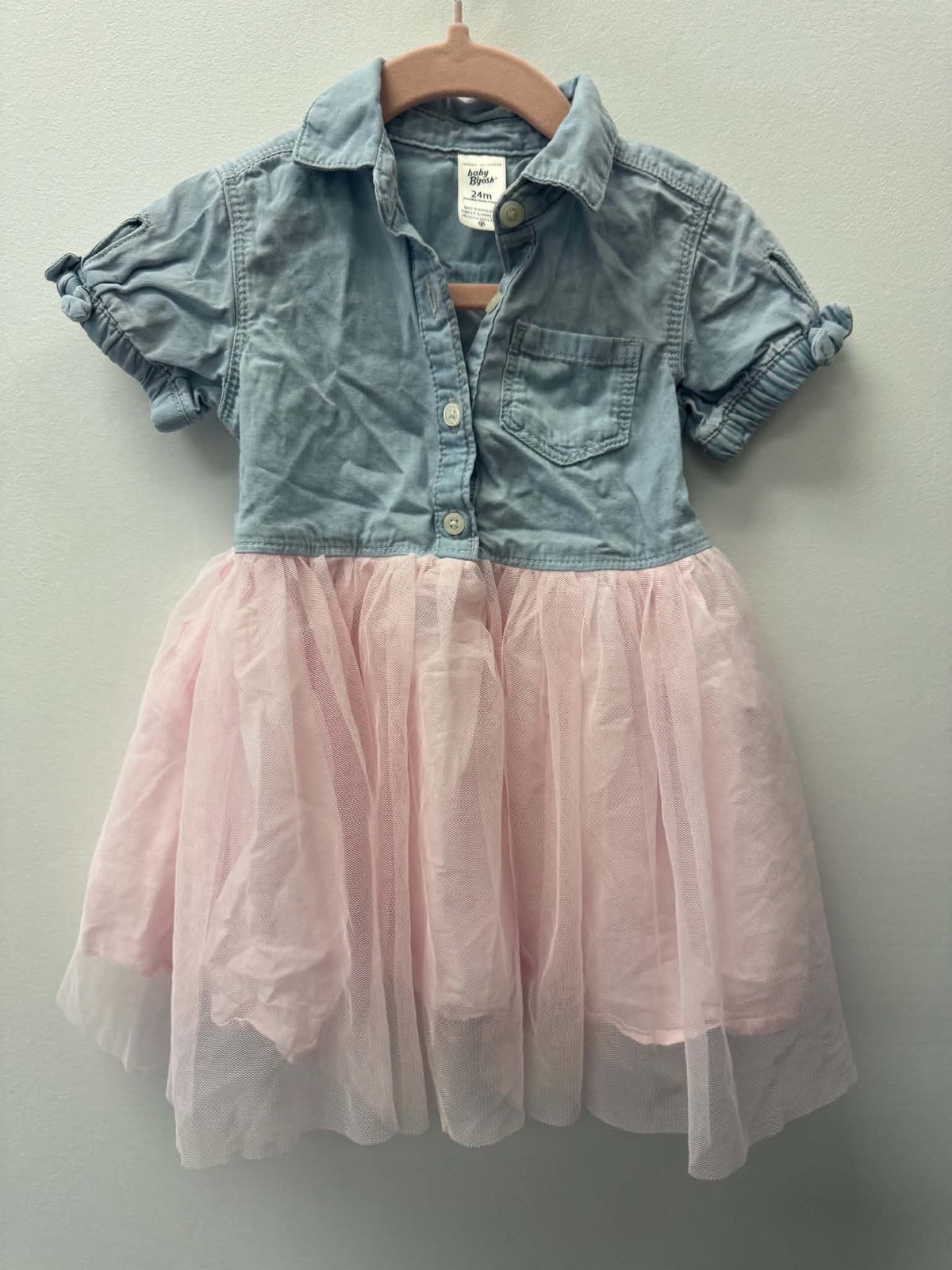 OSHKOSH PINK TUTU DRESS SIZE 24M