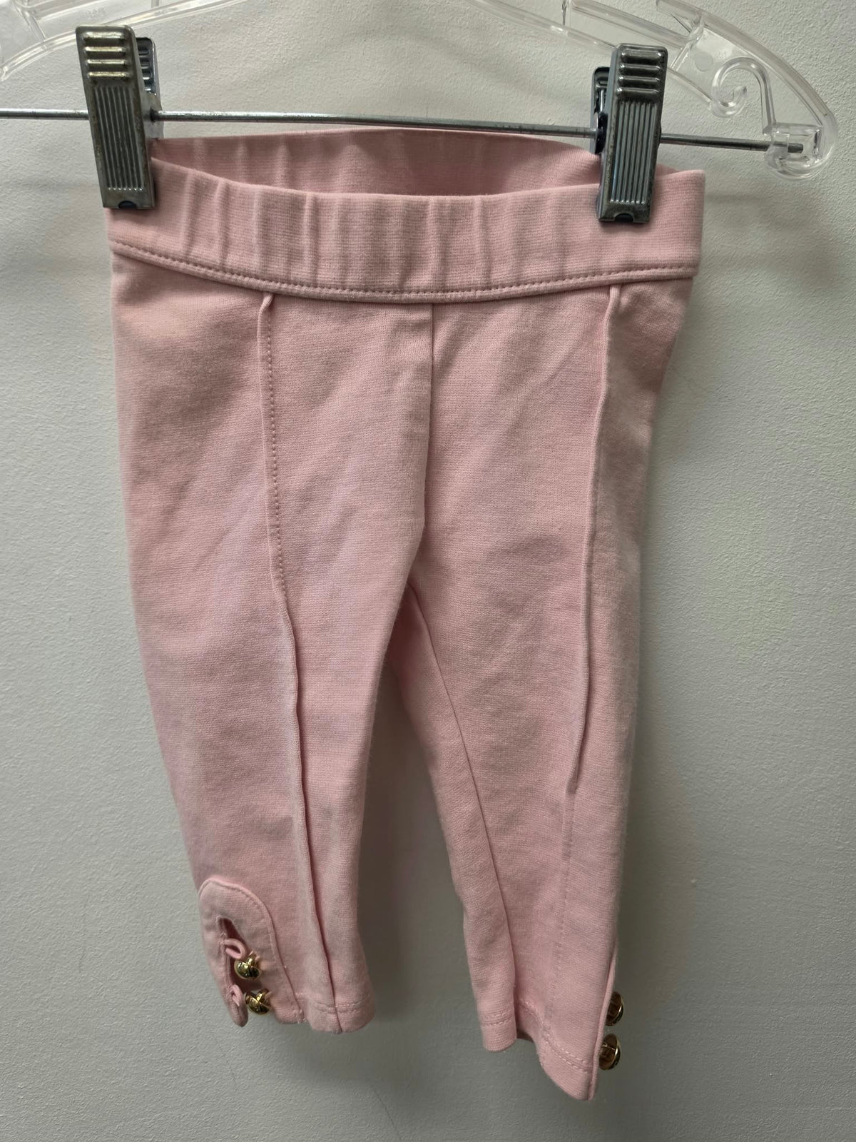 JANIE & JACK HEART BUTTON PANTS SIZE 3-6M