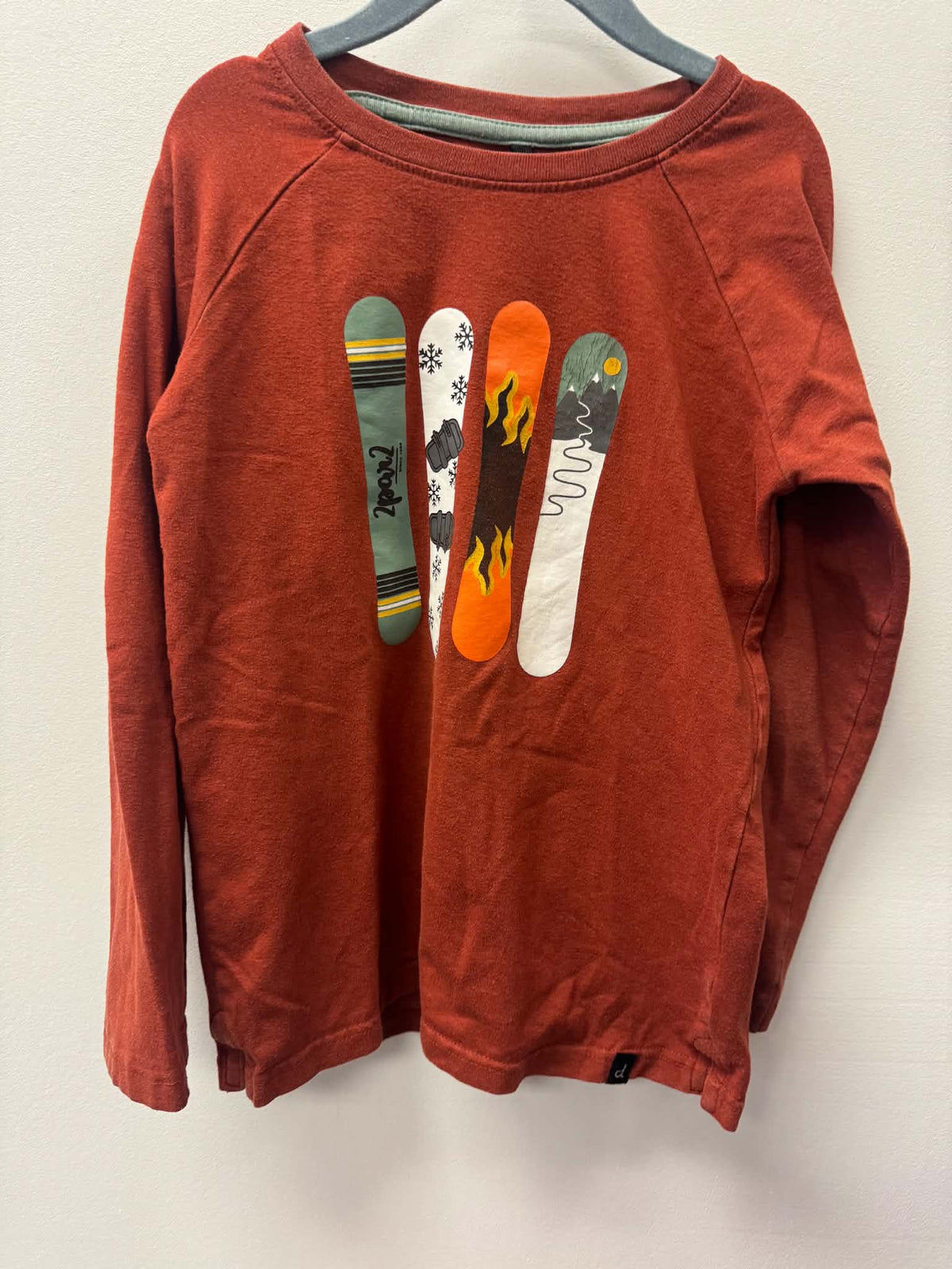 DEUX PAR DEUX SNOWBOARD SHIRT SIZE 6