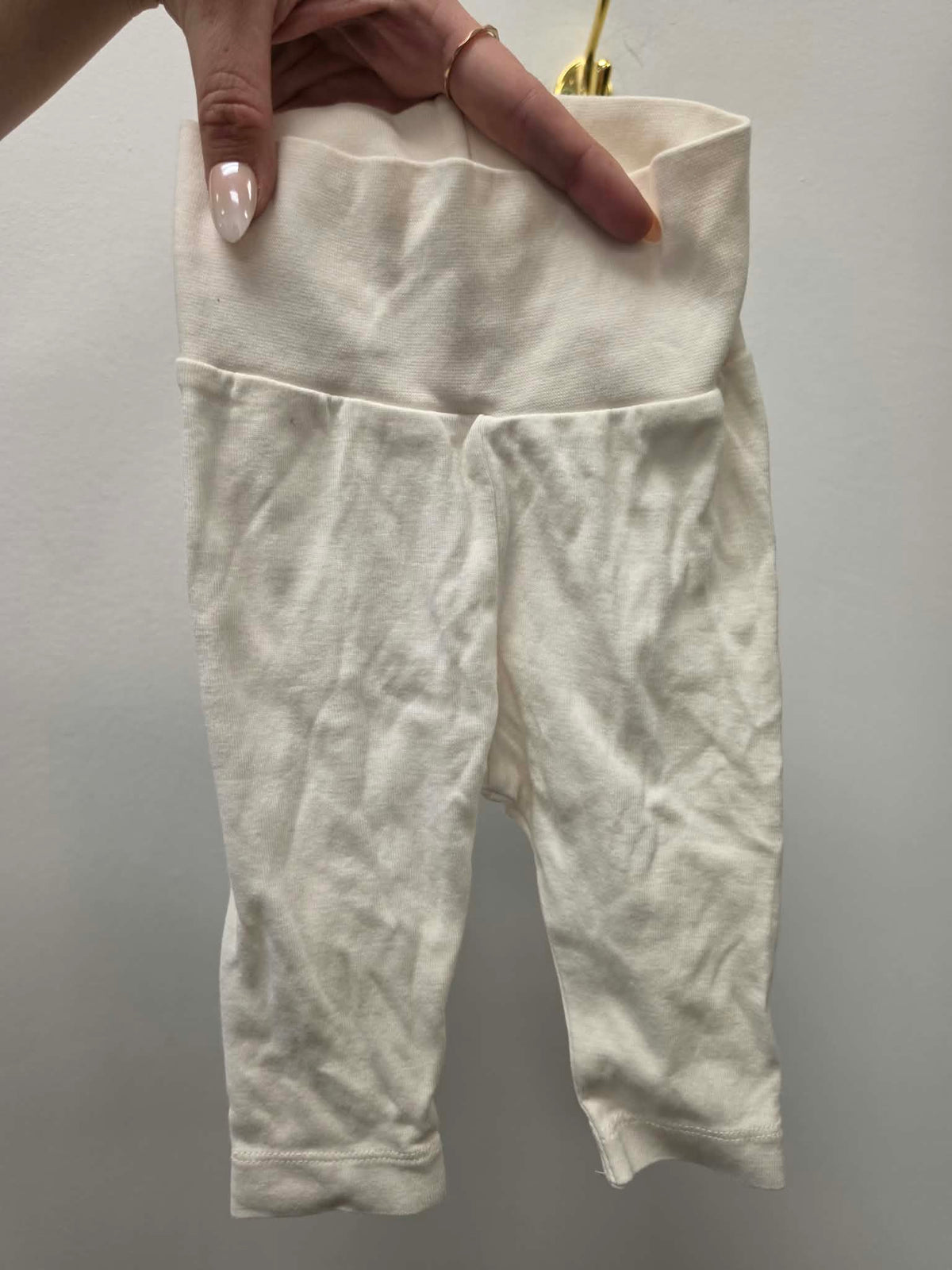 H&M OFF WHITE PANTS SIZE 3M