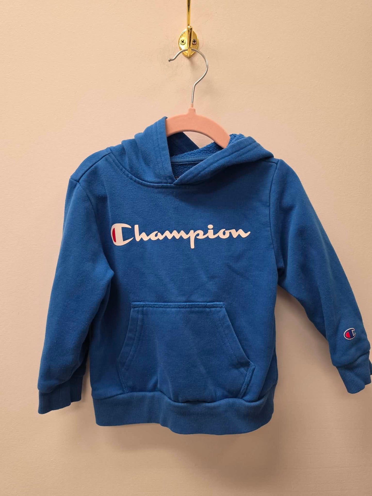 CHAMPION BLUE HOODIE SIZE 3T