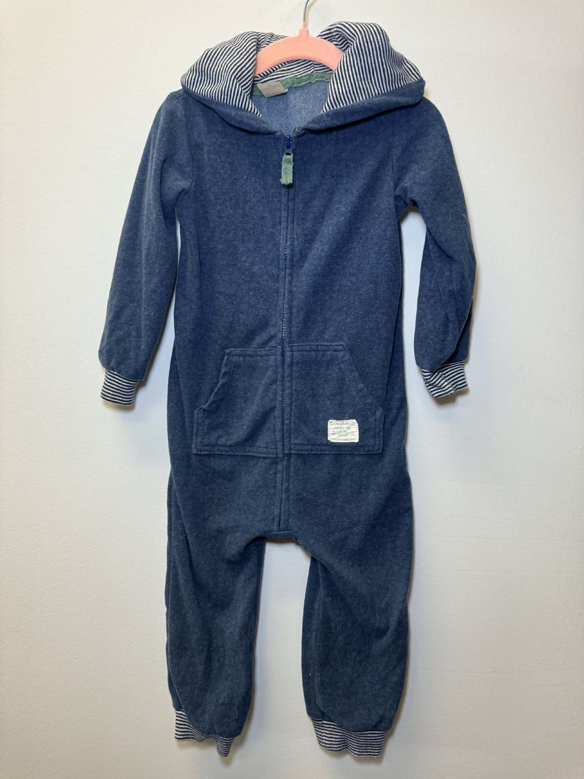 CARTERS FLEECE HOODED ONE PIECE SIZE 24M