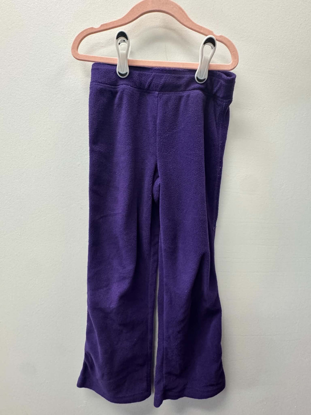 GEORGE PURPLE FLEECE PANTS SIZE 5