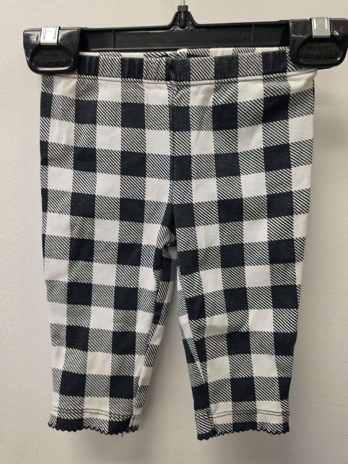 CARTERS CHECKERED LEGGINGS SIZE 6M