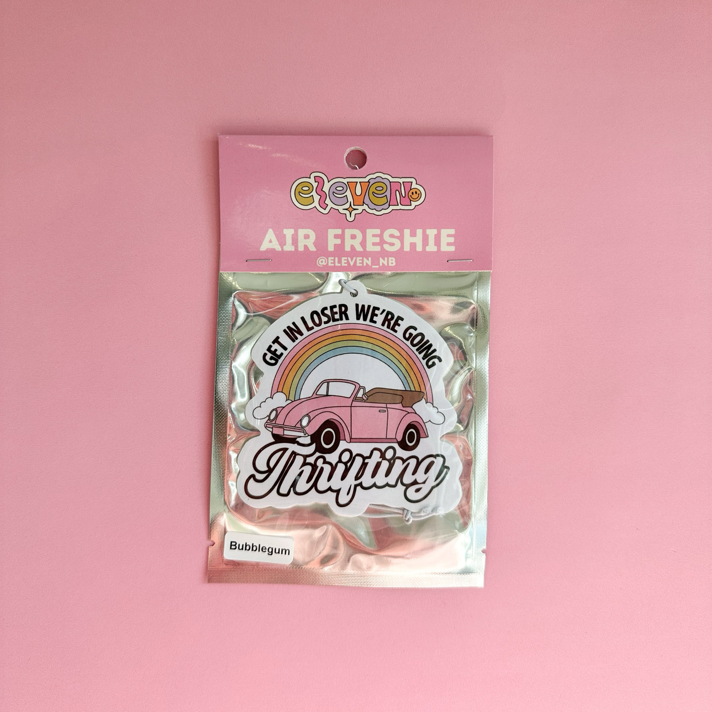 Thrifting Air Freshie Bubblegum Scent