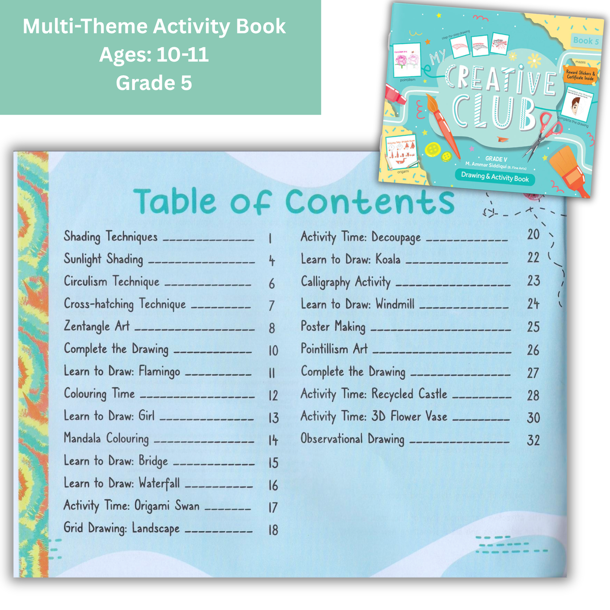 My Creative Club Activity Book GRADE 5