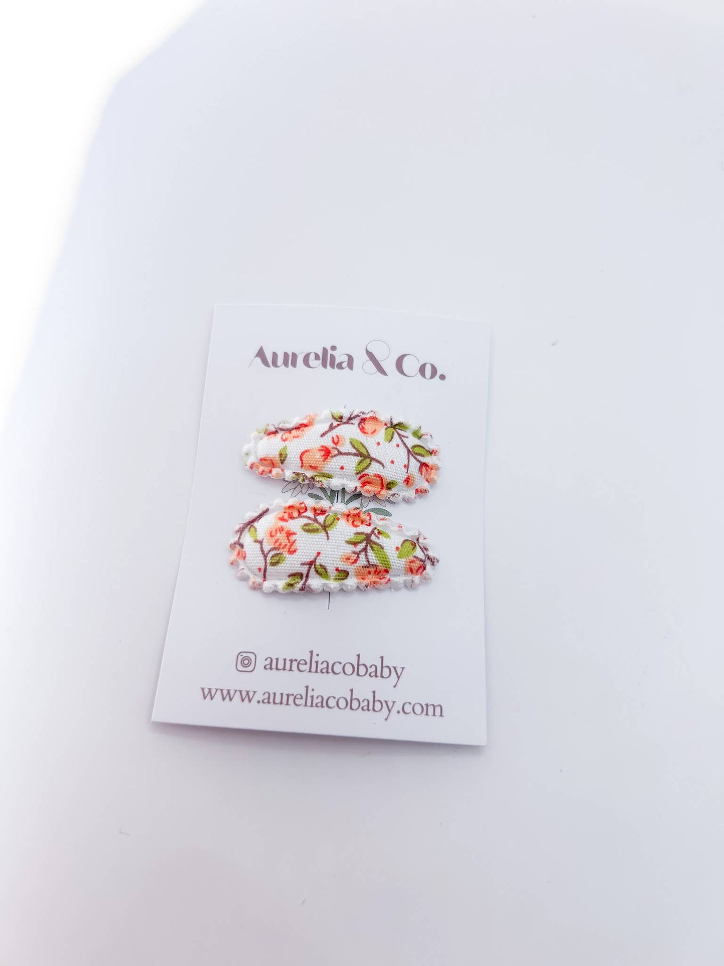 Mini Floral Barrettes
