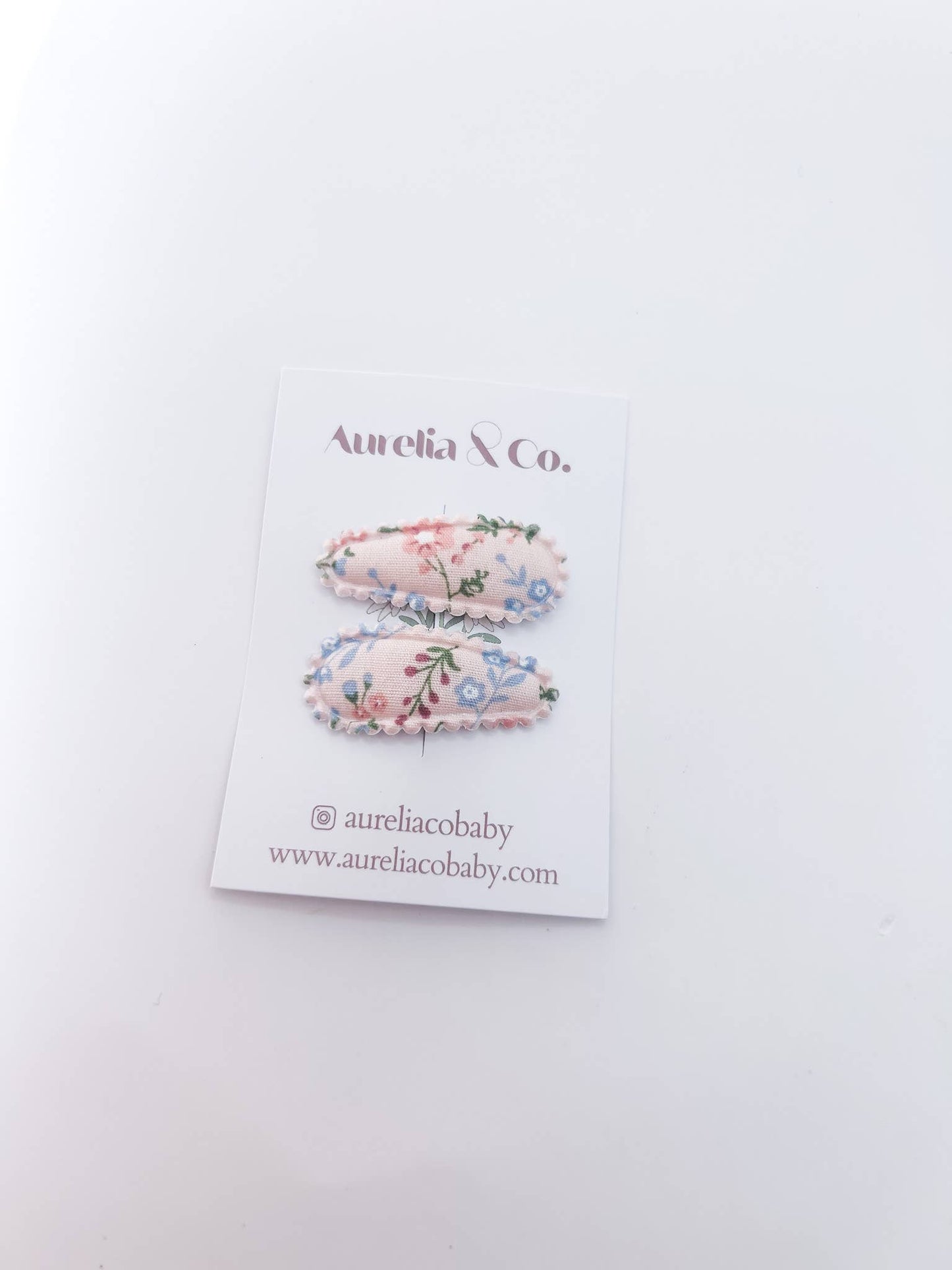 Mini Floral Barrettes