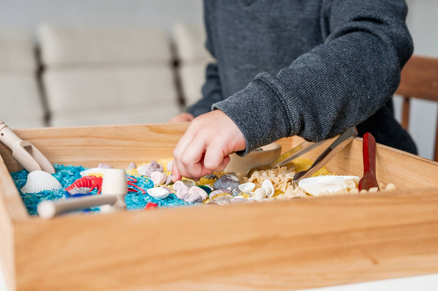 Sensory Play Kit in a Bag – Ready to Dump & Play - Ocean