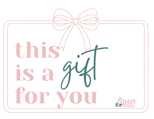 Linen for Littles Gift Card