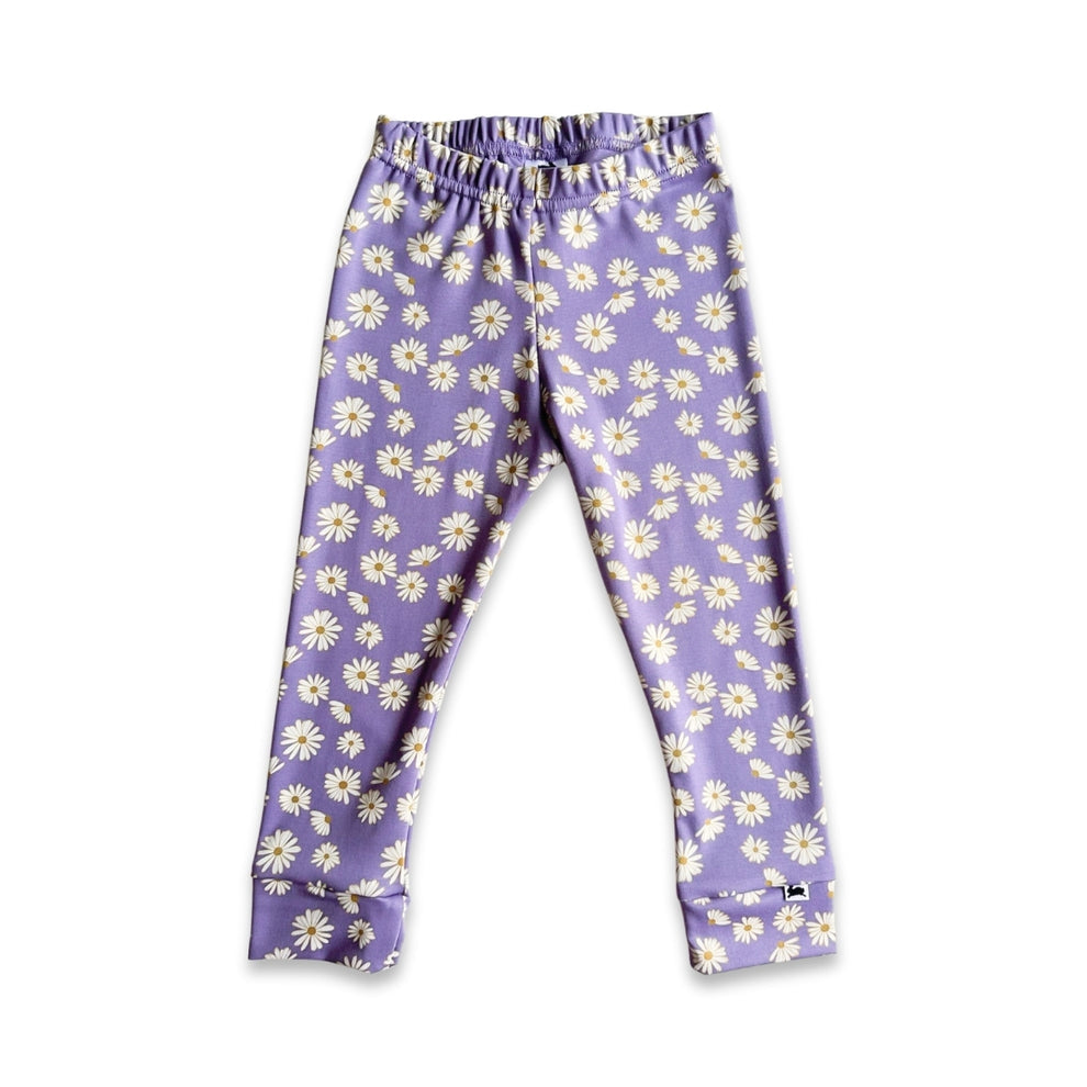 LITTLE & LIVELY BAMBOO LEGGINGS (PURPLE DAISY)