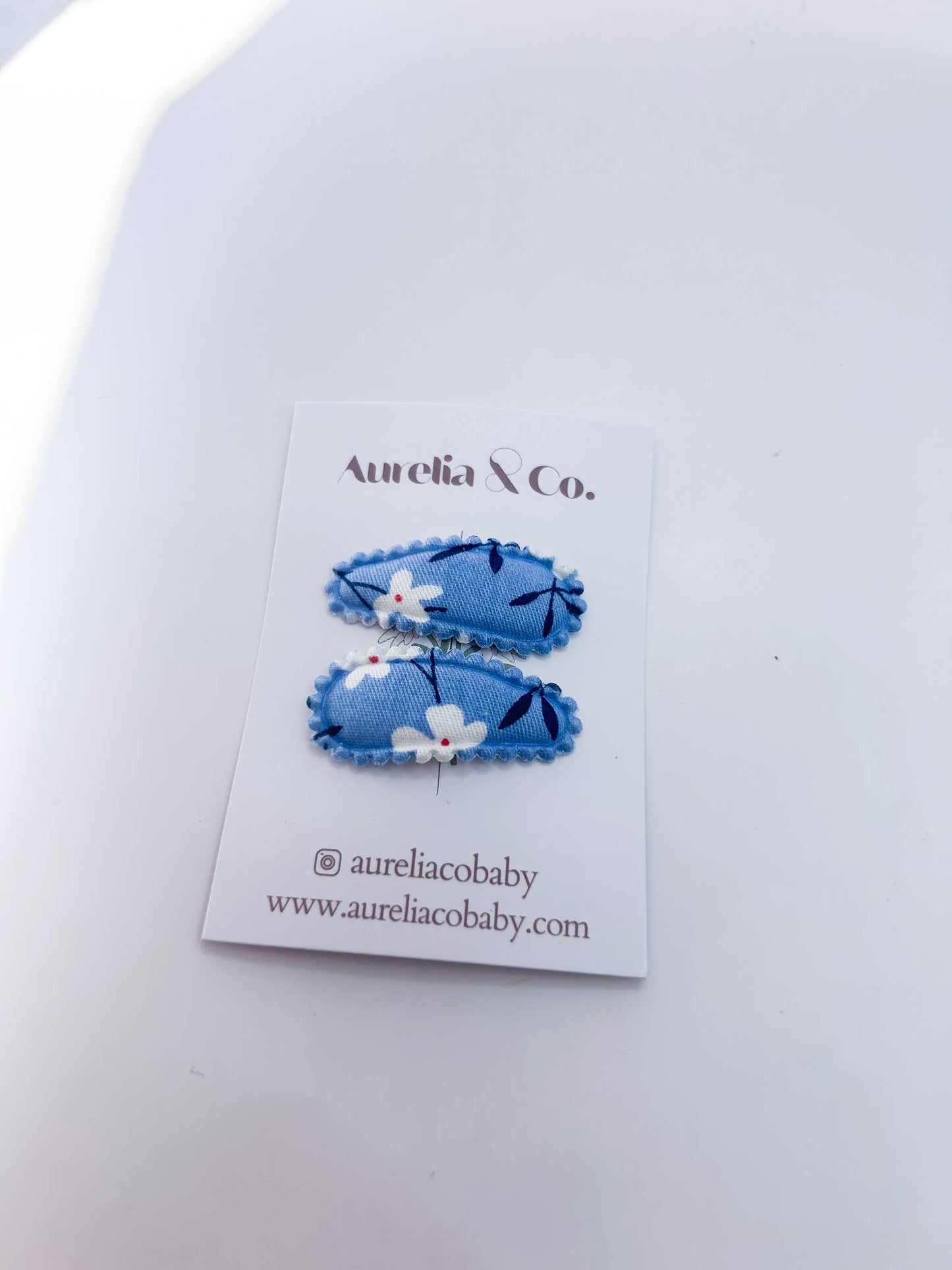 Mini Floral Barrettes