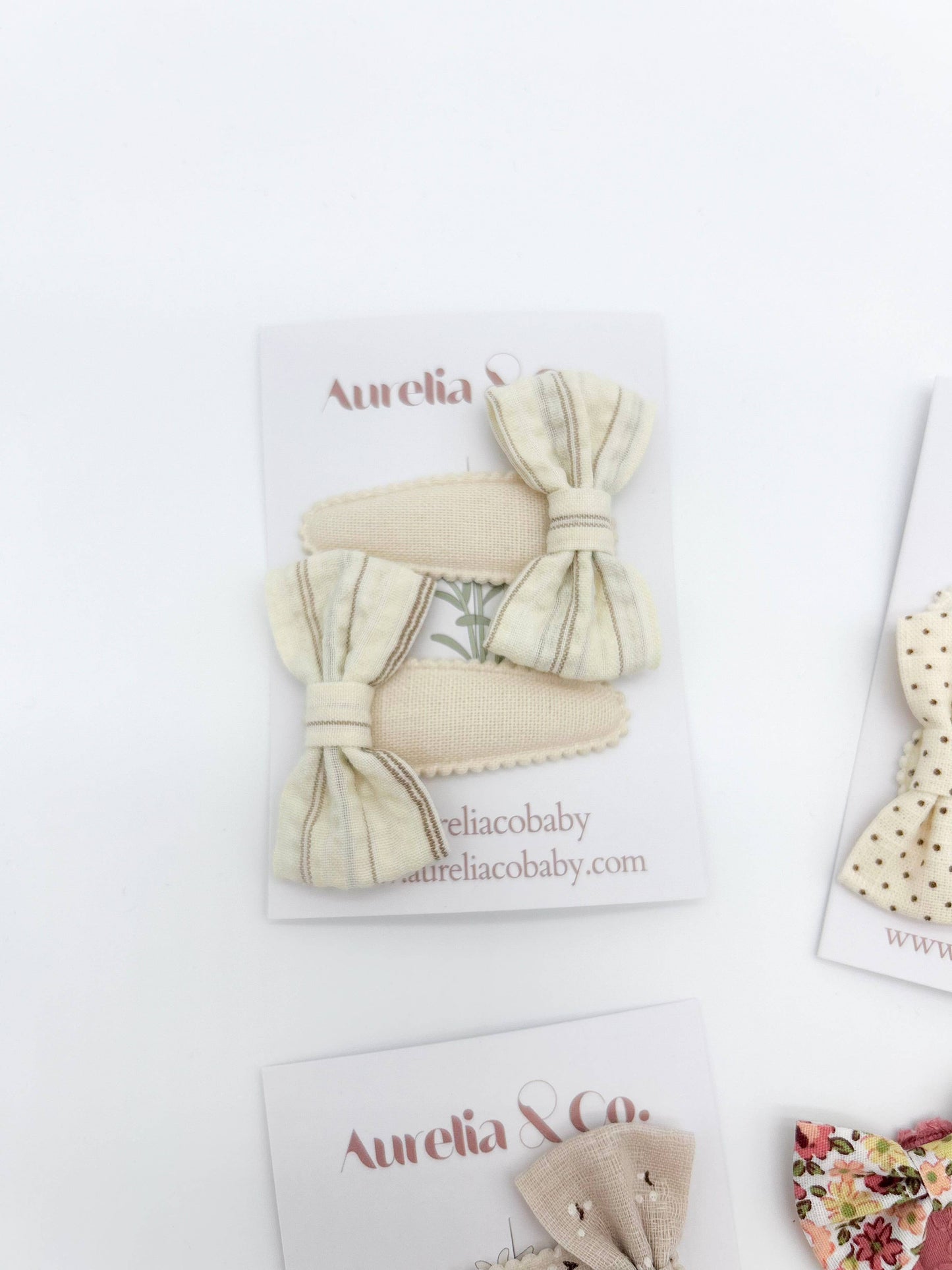 Hair Bow Barrettes for Kids & Toddlers
