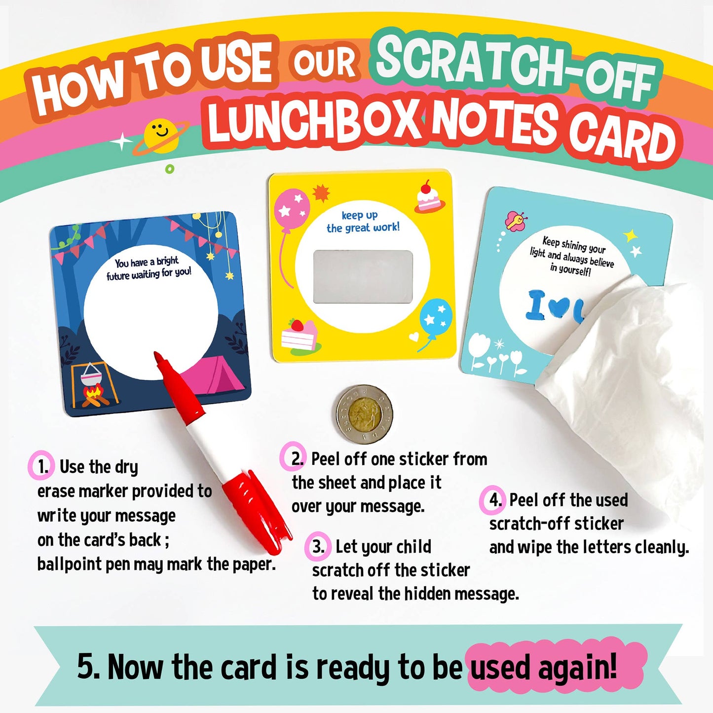 Lunchbox Notes for Kids
