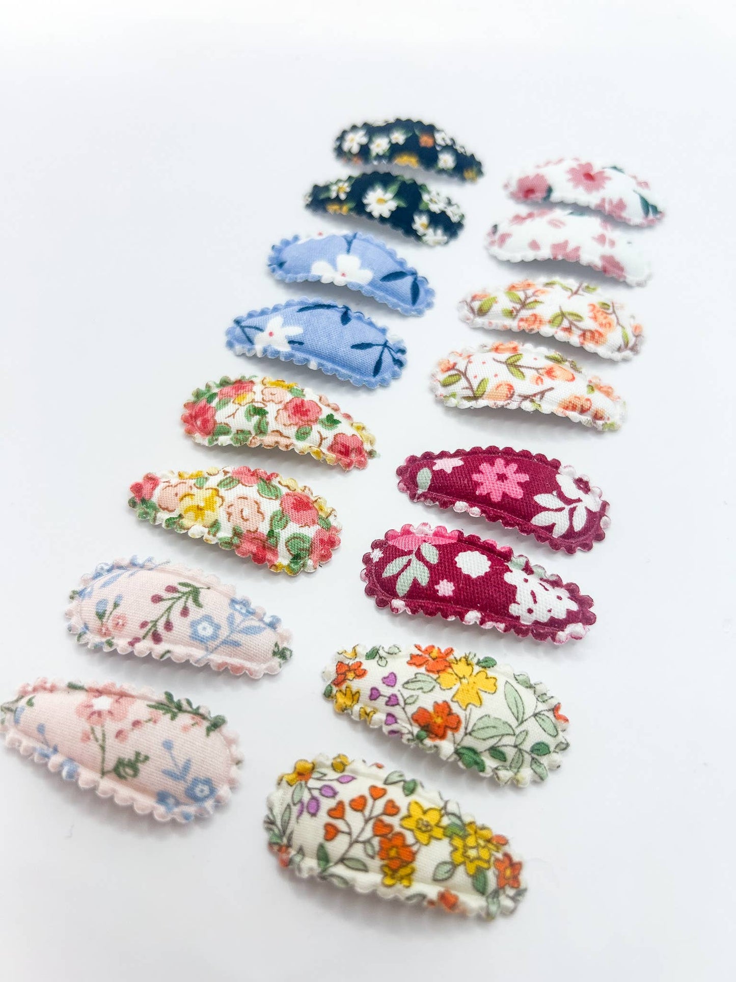 Mini Floral Barrettes