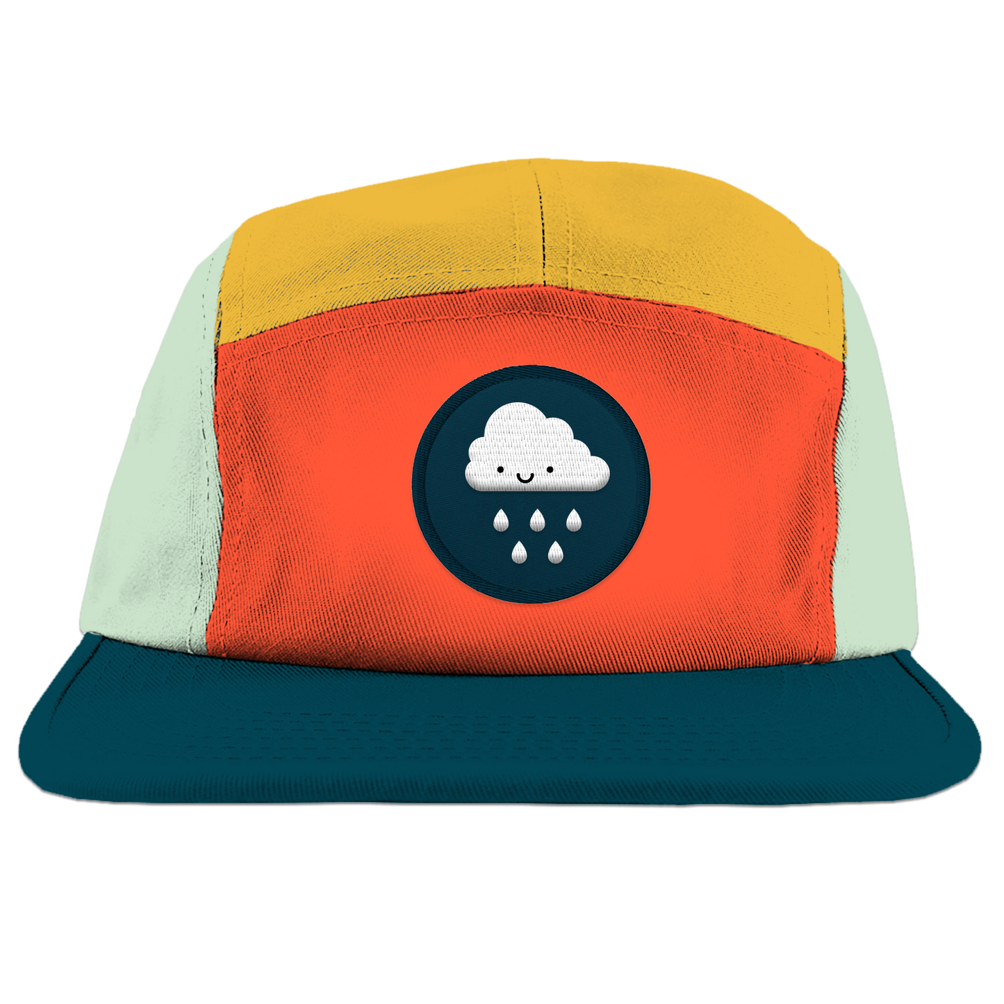 Whistle & Flute Colour Block Cloud Camp Cap
