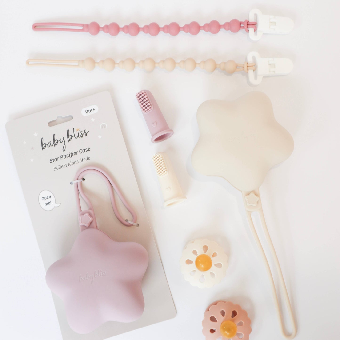 BABY BLISS Newborn Gift Set, Baby Shower Gift Basket