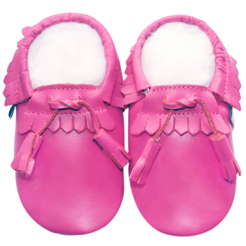 Jinwood Soft Sole Baby Shoe Moccasin Pink