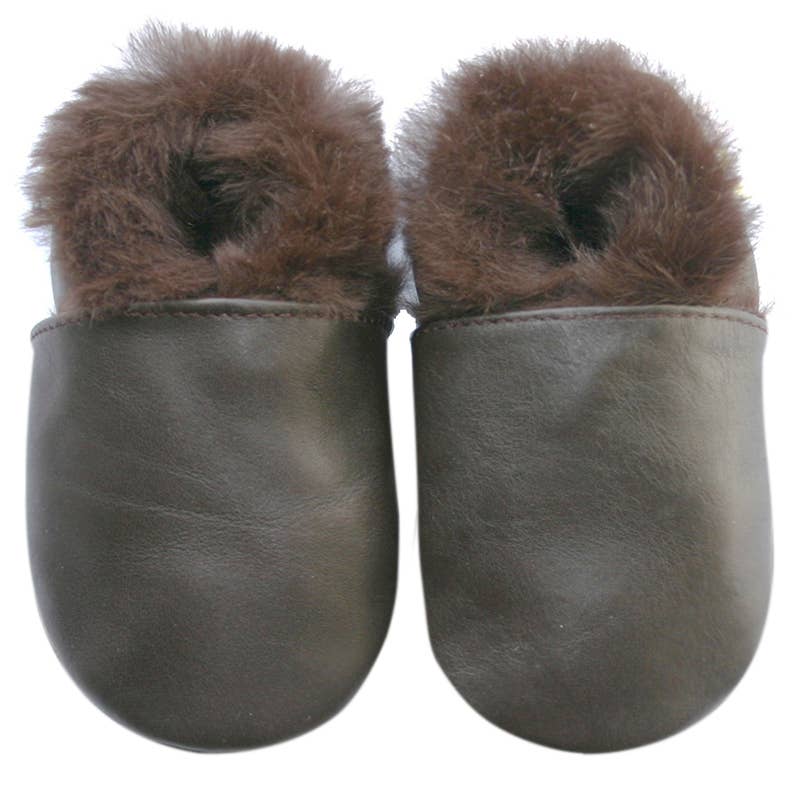 Jinwood Soft Sole Fur Shoes Classic 12-18M