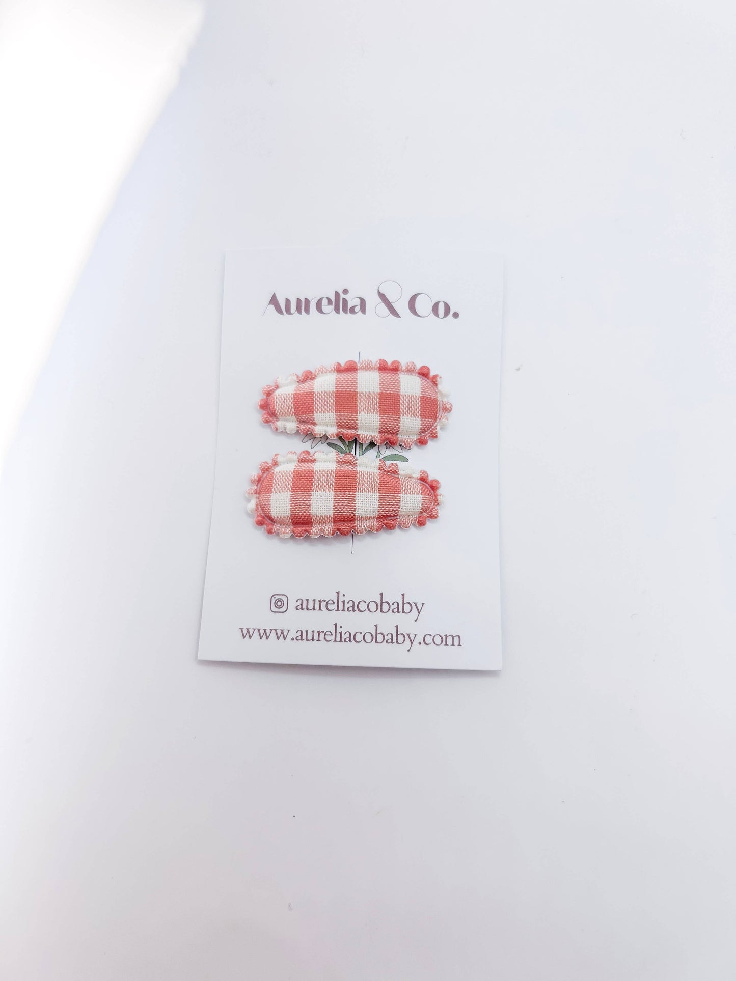 Mini Baby Fabric Hair Barrettes