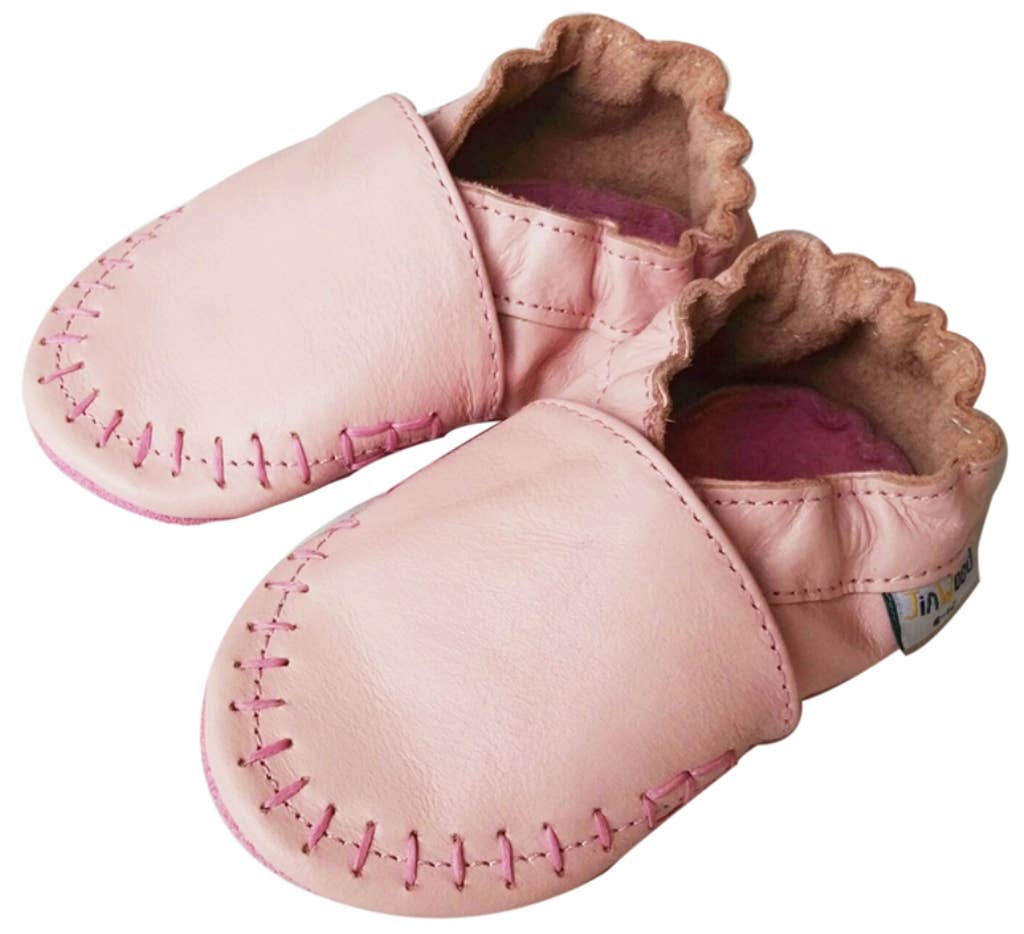Jinwood baby shoes toddler kid gift boy shoes MocPink