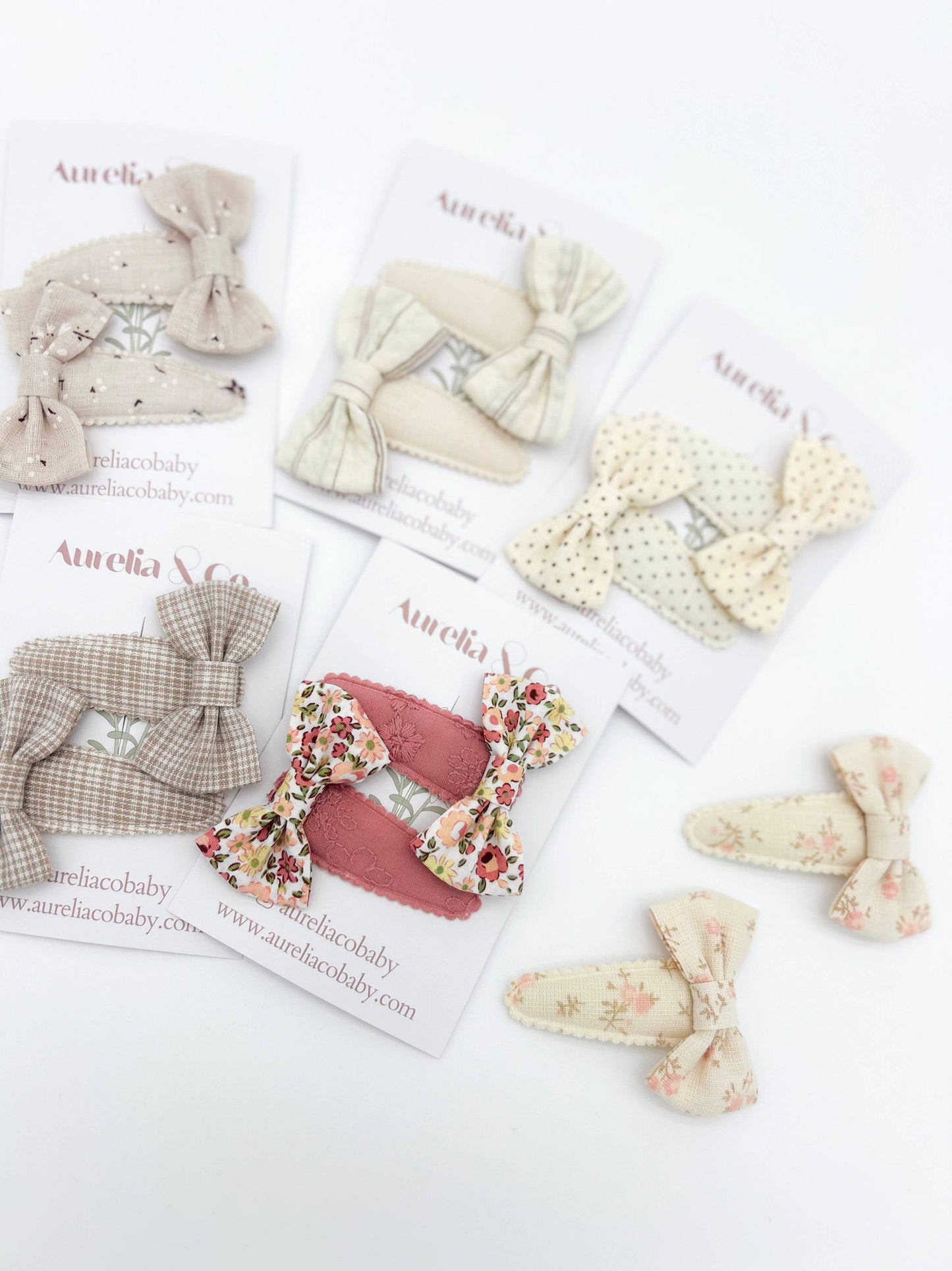 Hair Bow Barrettes for Kids & Toddlers