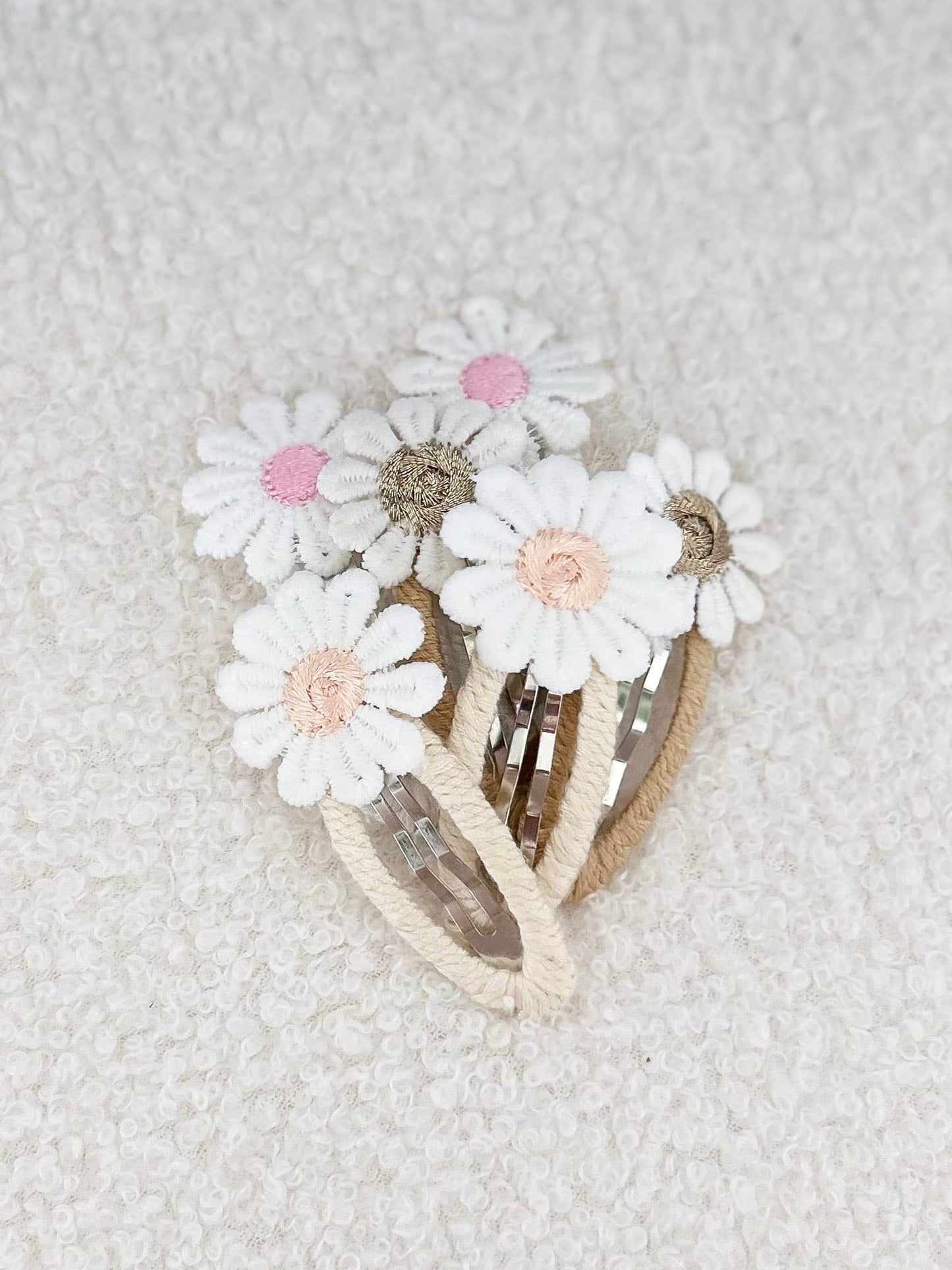 Sunflower Peekaboo Barrettes