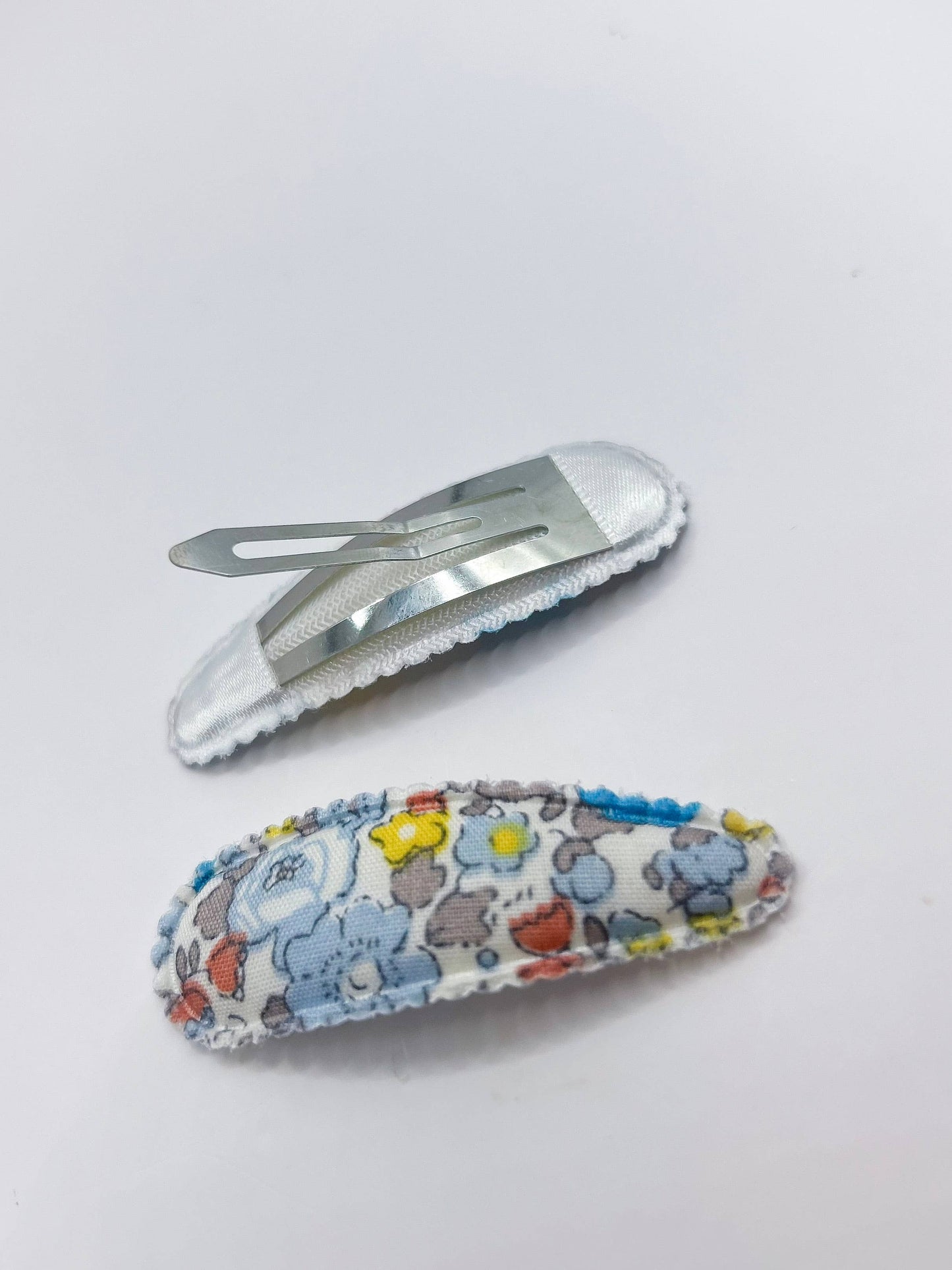 Funky Florals Kids Hair Barrette Clips