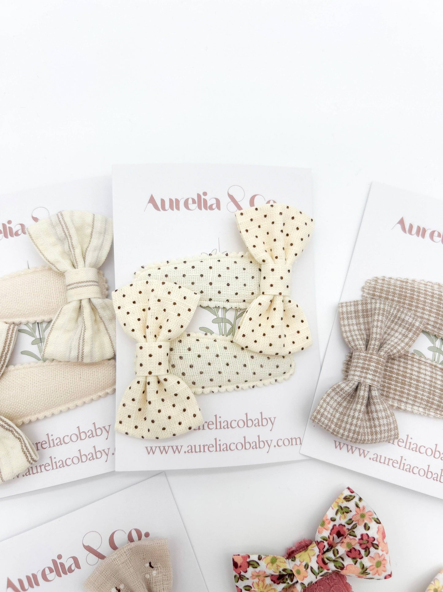 Hair Bow Barrettes for Kids & Toddlers