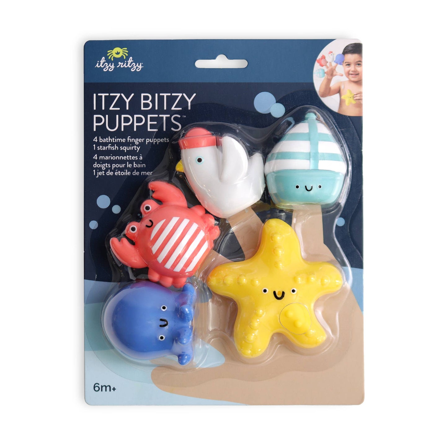 Itzy Bitzy Puppets™ - Bath + Storytelling Toys