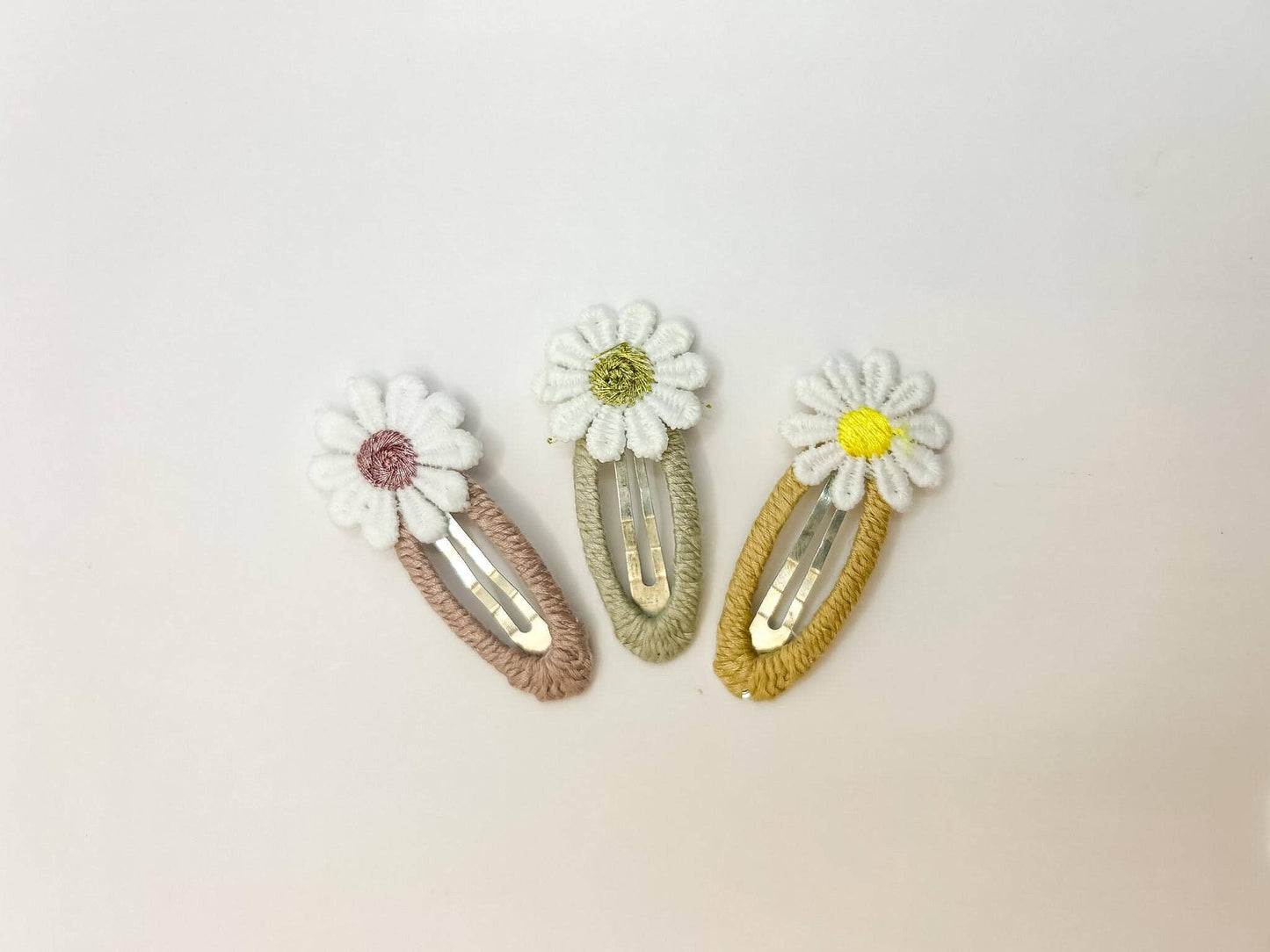 Sunflower Peekaboo Barrettes