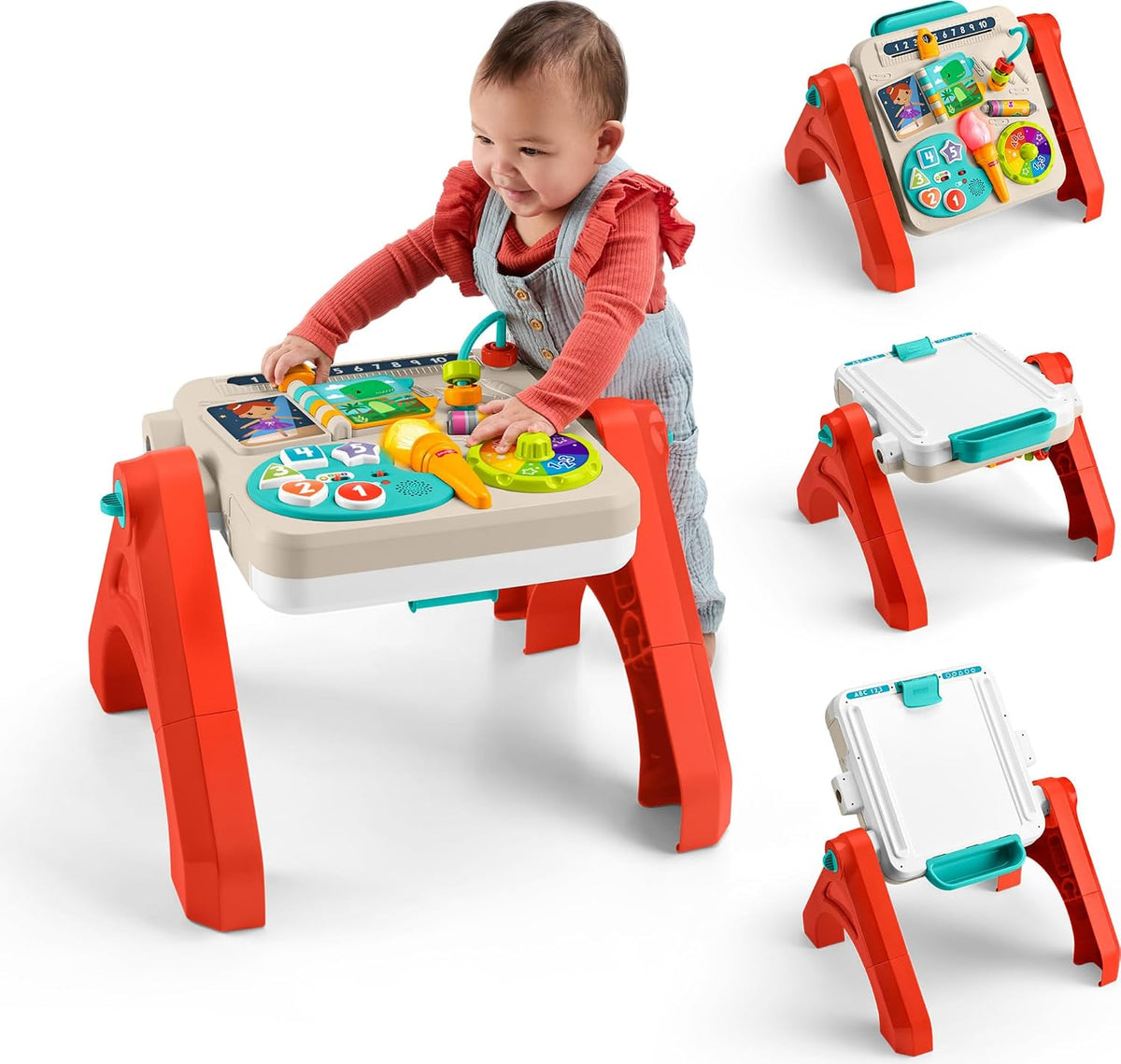 FISHER-PRICE 4-IN-1 ACTIVITY TABLE & EASEL