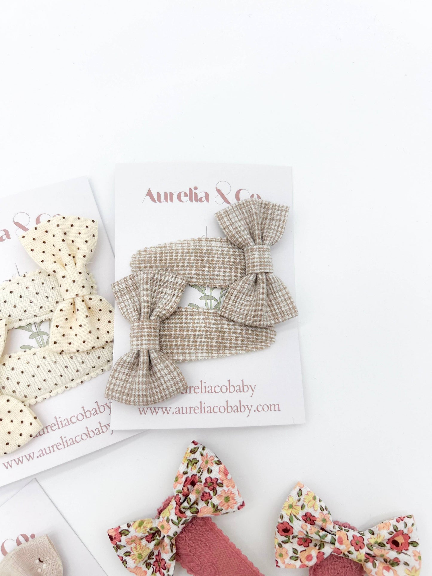 Hair Bow Barrettes for Kids & Toddlers