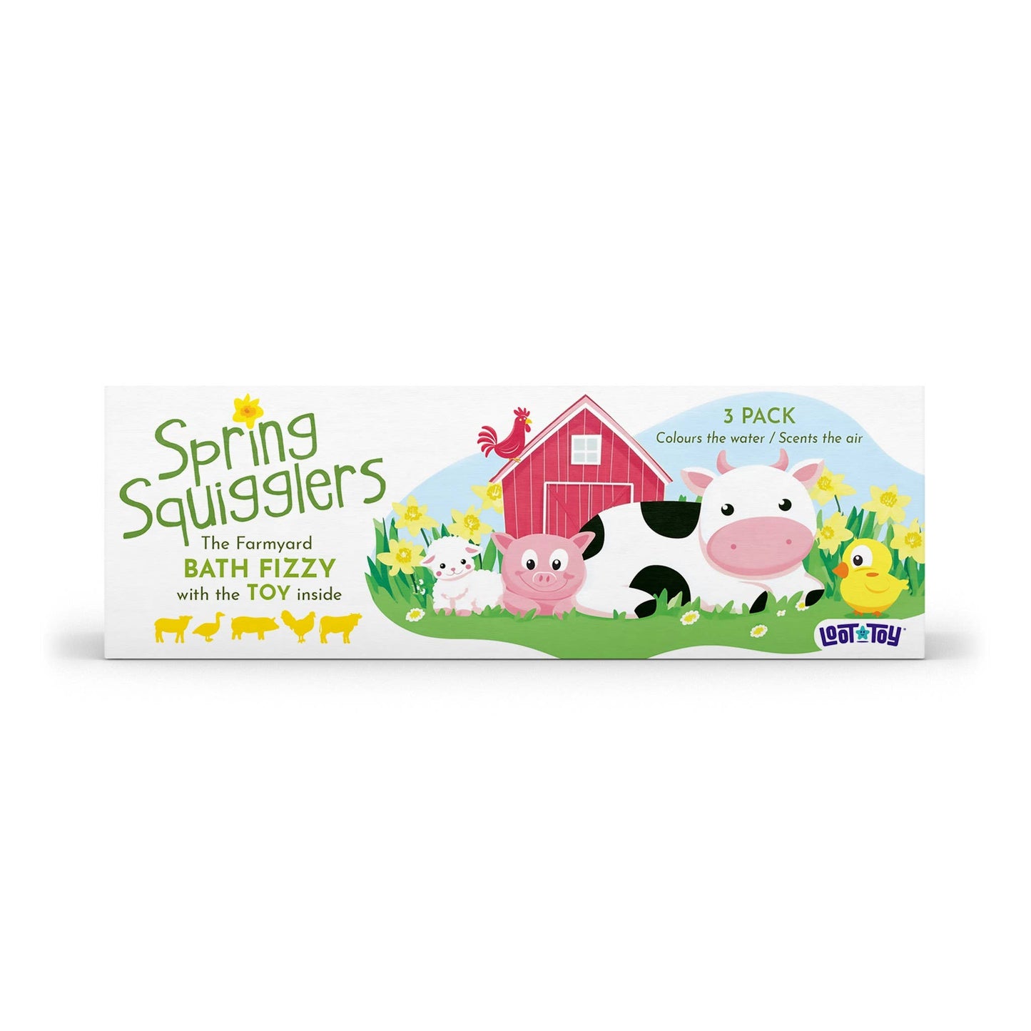 Loot Toy Company Spring Squigglers (Limited Edition 3-pack)