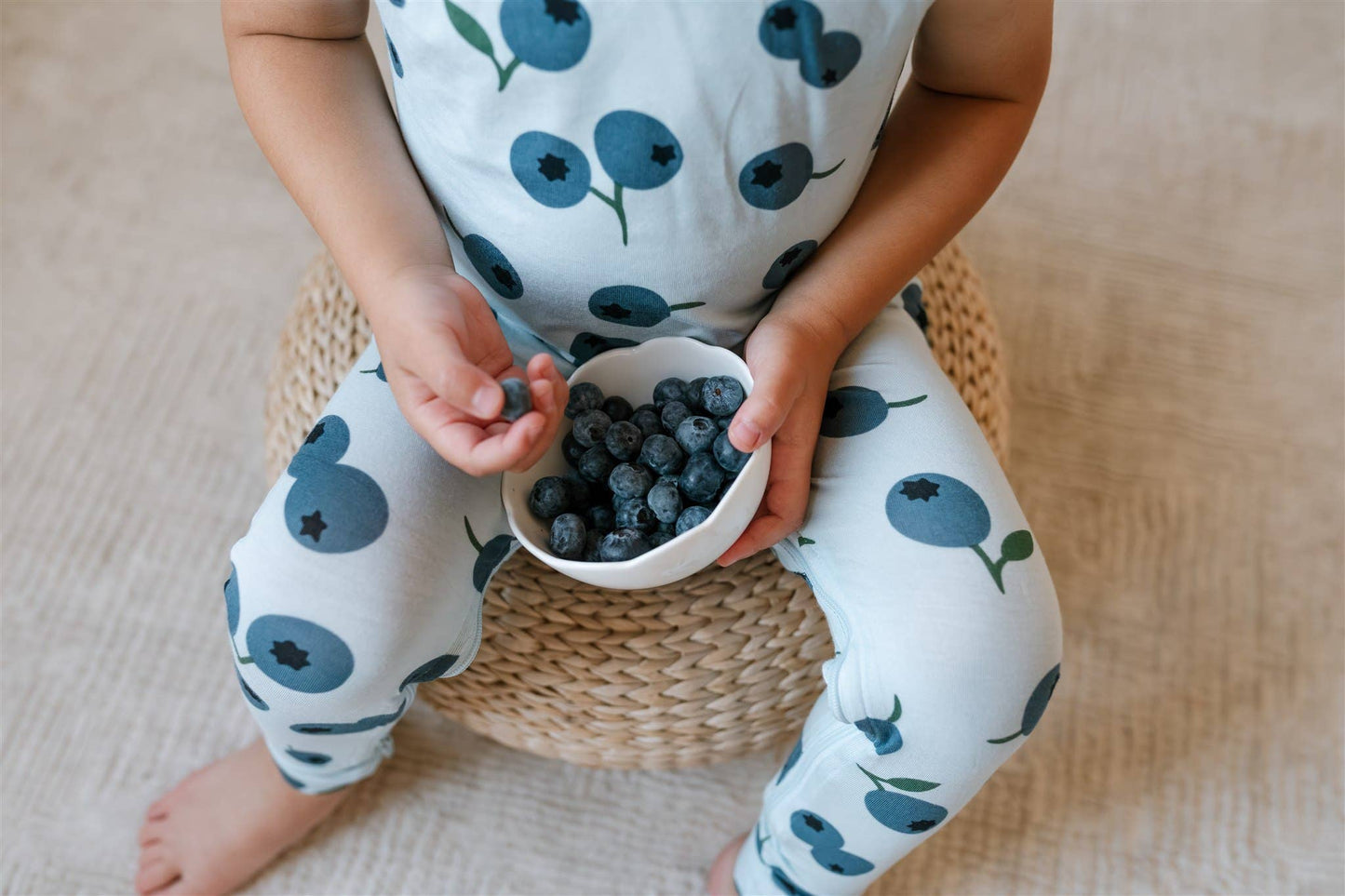 ZippyJamz Freshly Picked - Bamboo - Romper