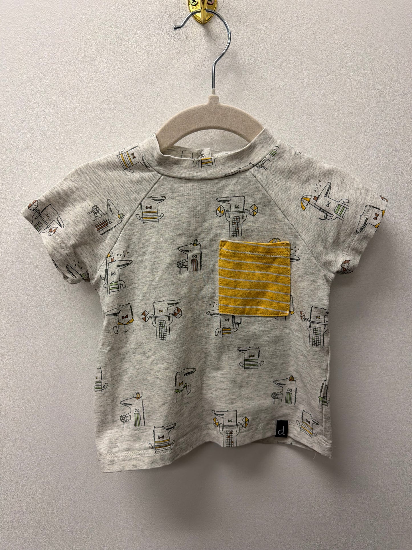 DEUX PAR DEUX SHIRT SIZE 6M