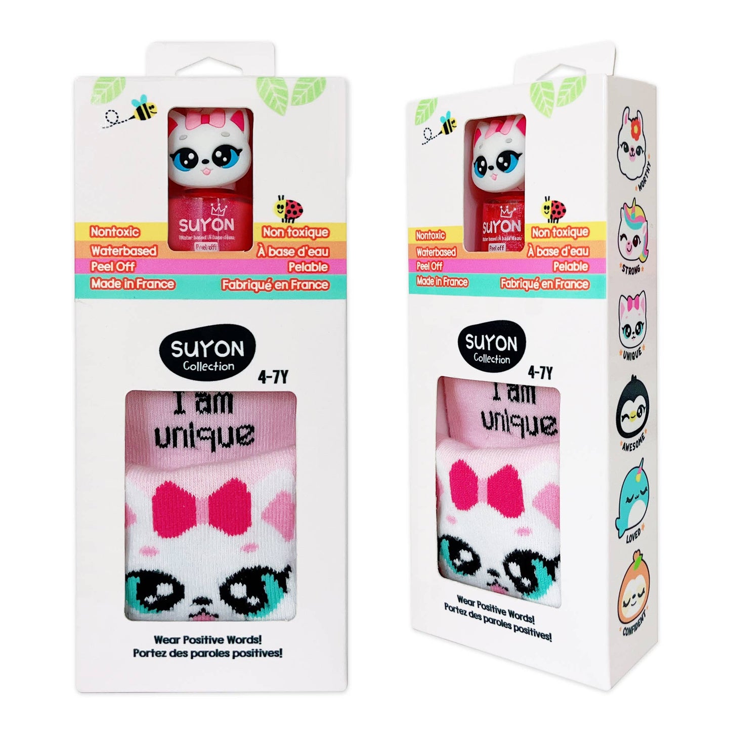 Kitty Nail & Socks Gift Set (4-7 years old)