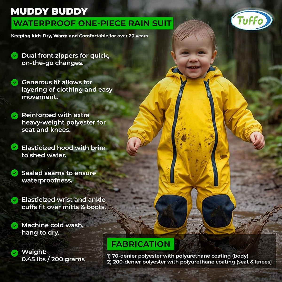 TUFFO MUDDY BUDDY (YELLOW)