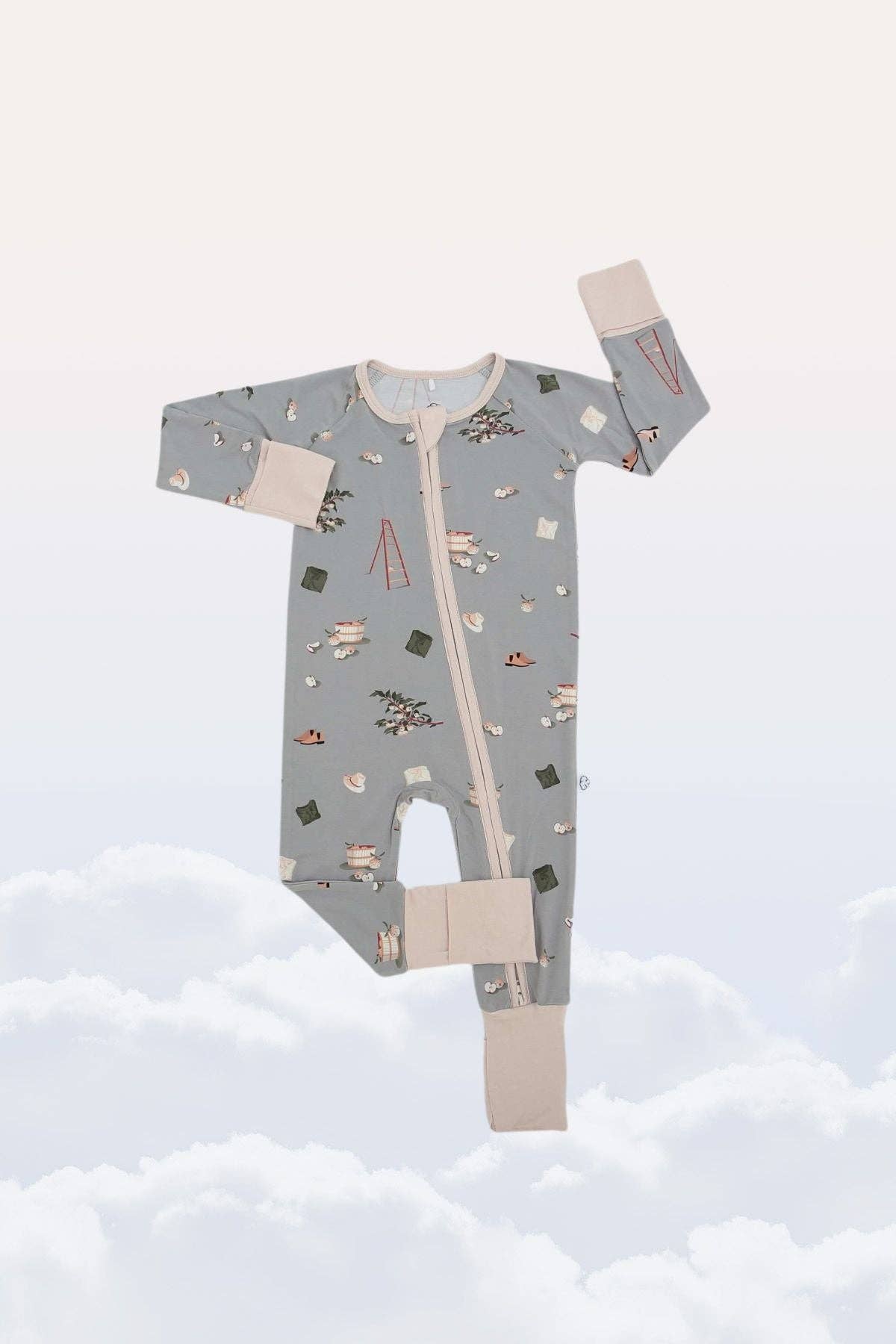 SUNDAY LITTLES Little Zippers in Apple Harvest