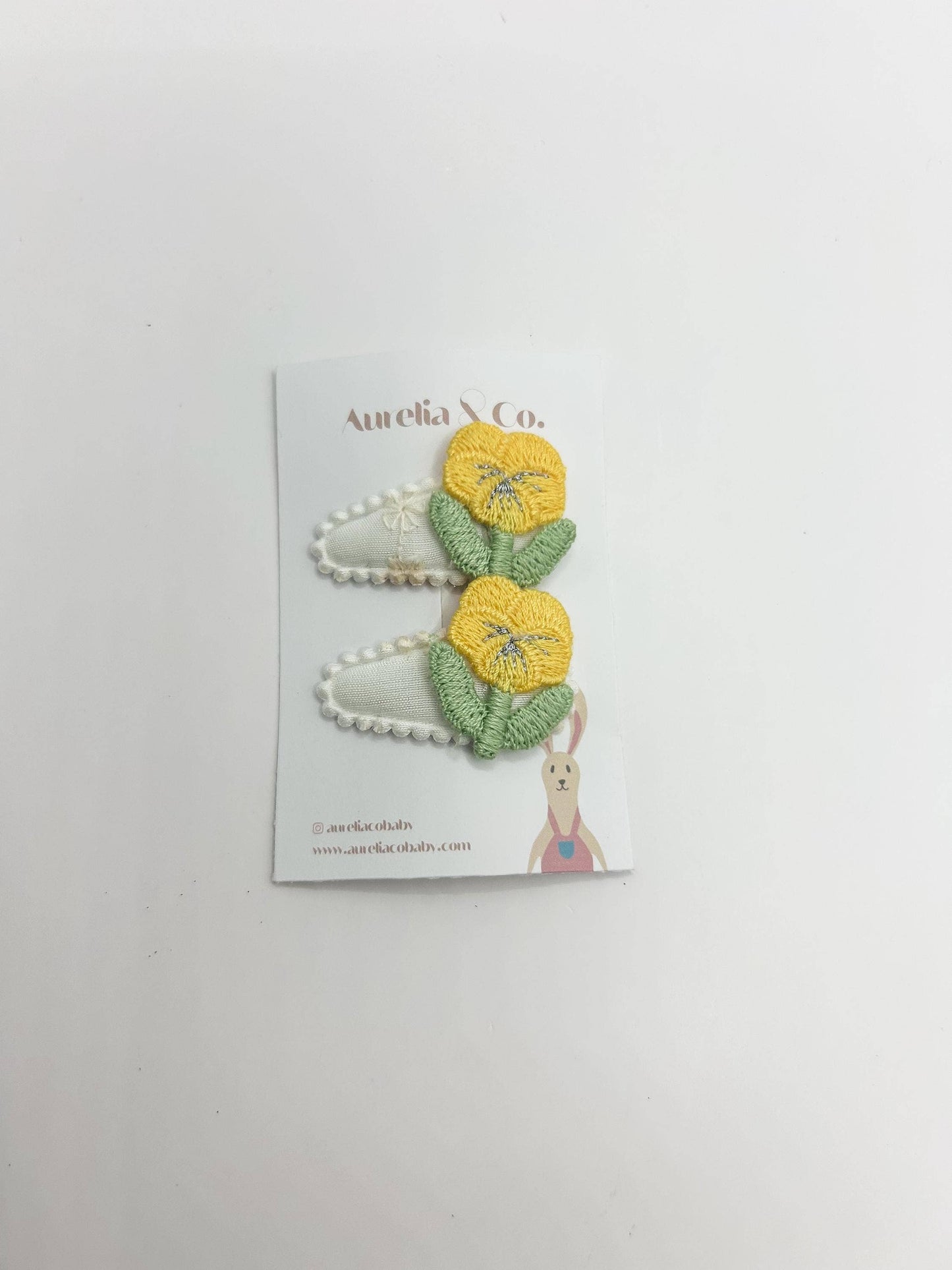 Mini Flower Hair Clips and Barrettes for Babies