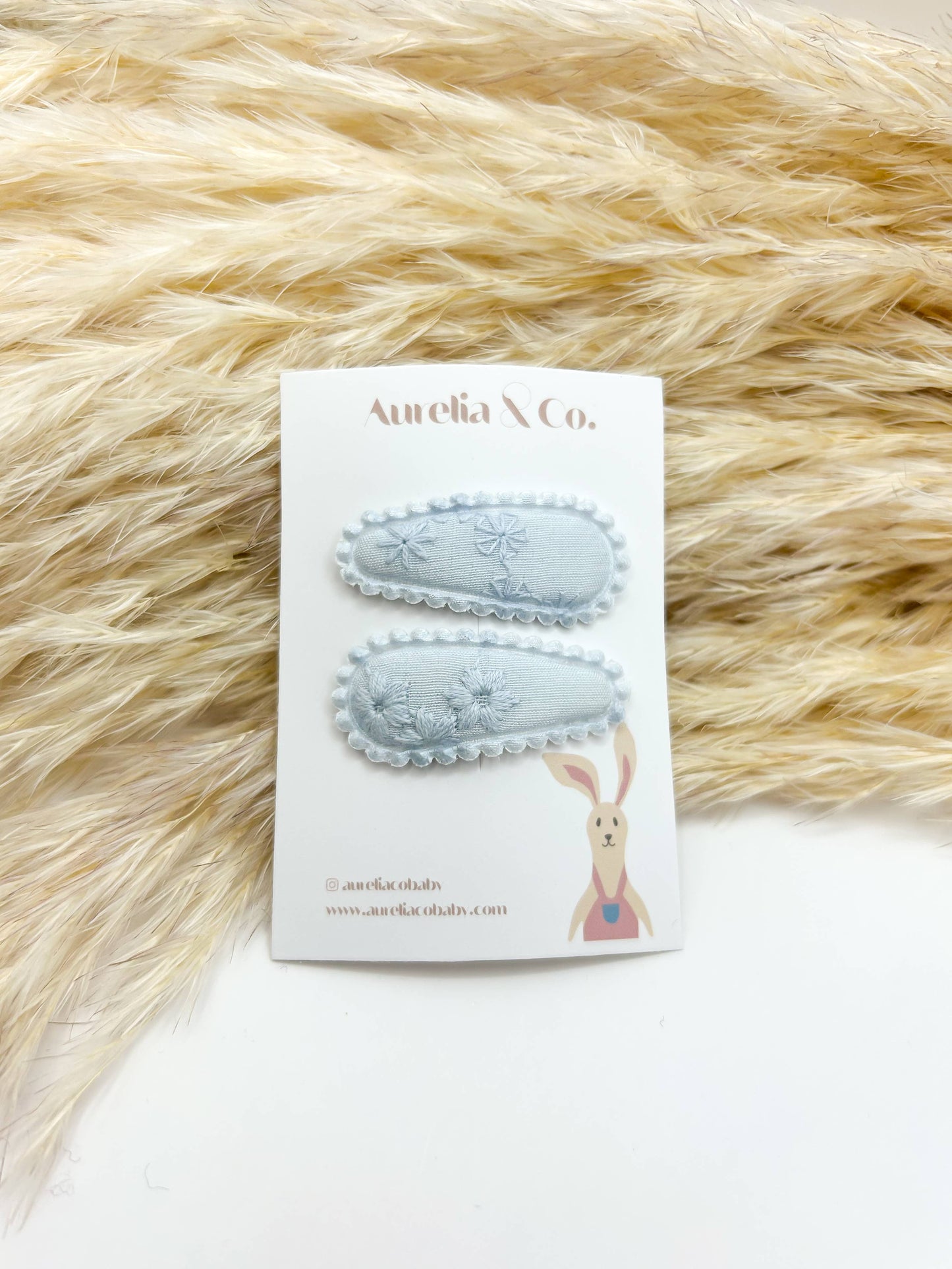 Mini Baby Fabric Hair Barrettes