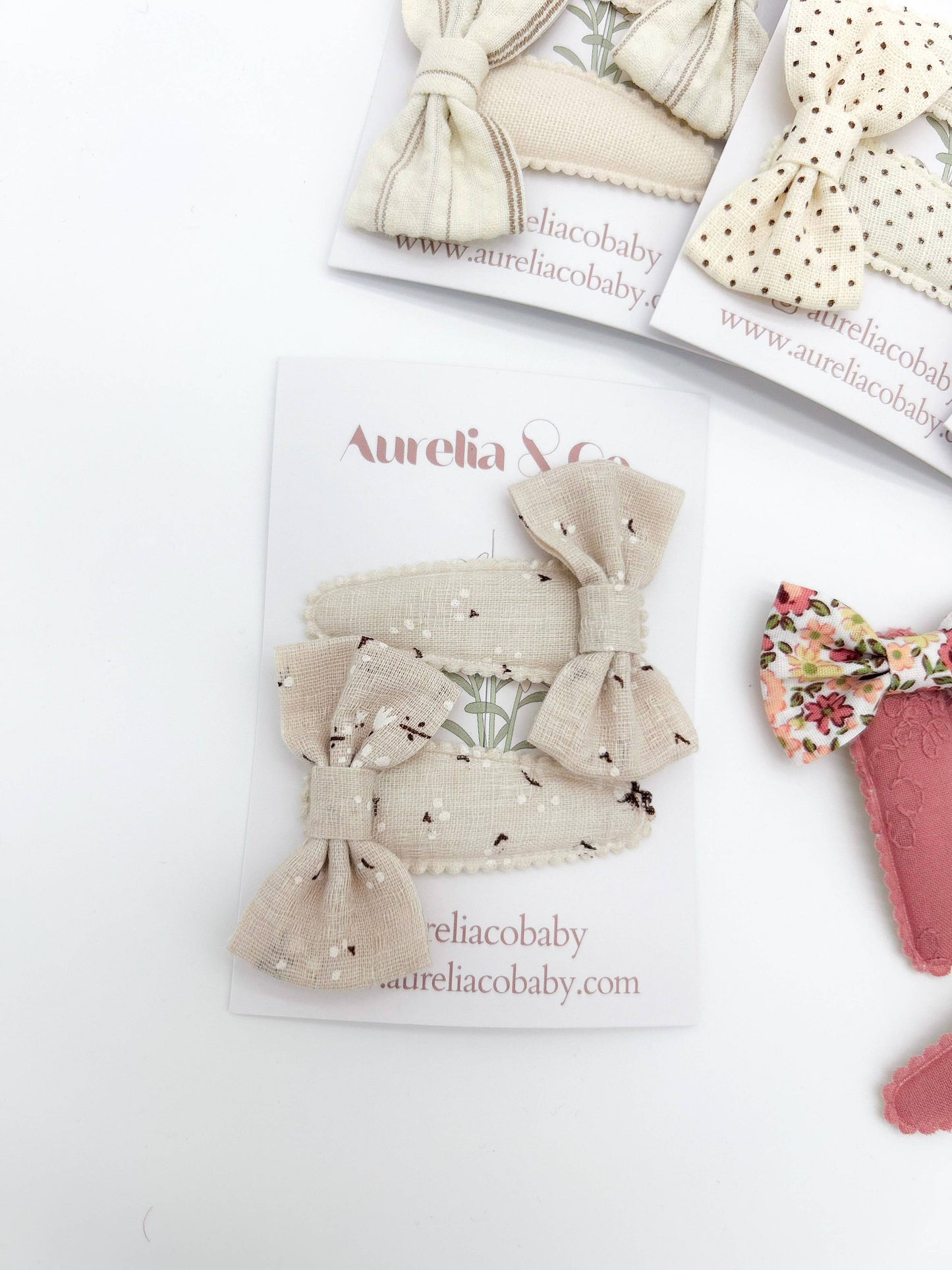Hair Bow Barrettes for Kids & Toddlers