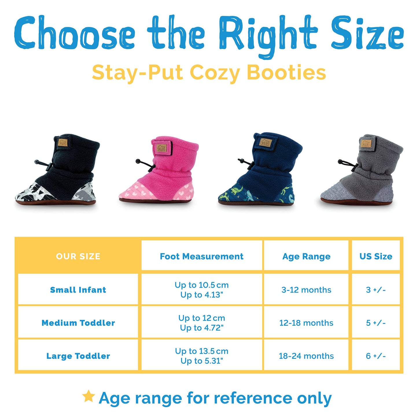 JAN & JUL STAY PUT BOOTIES