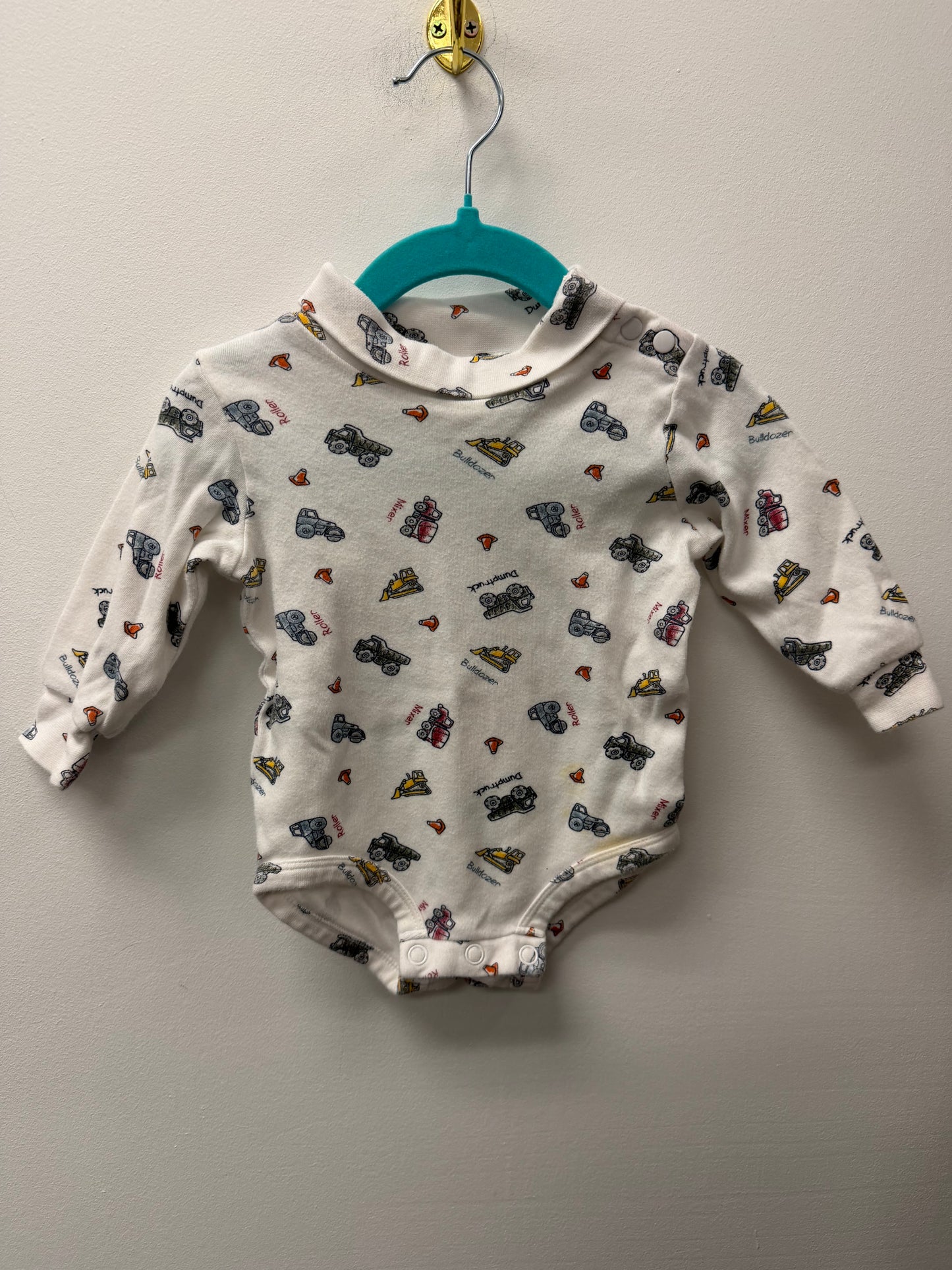 VINTAGE SPROCKETS MACHINE ONESIE 3-6M