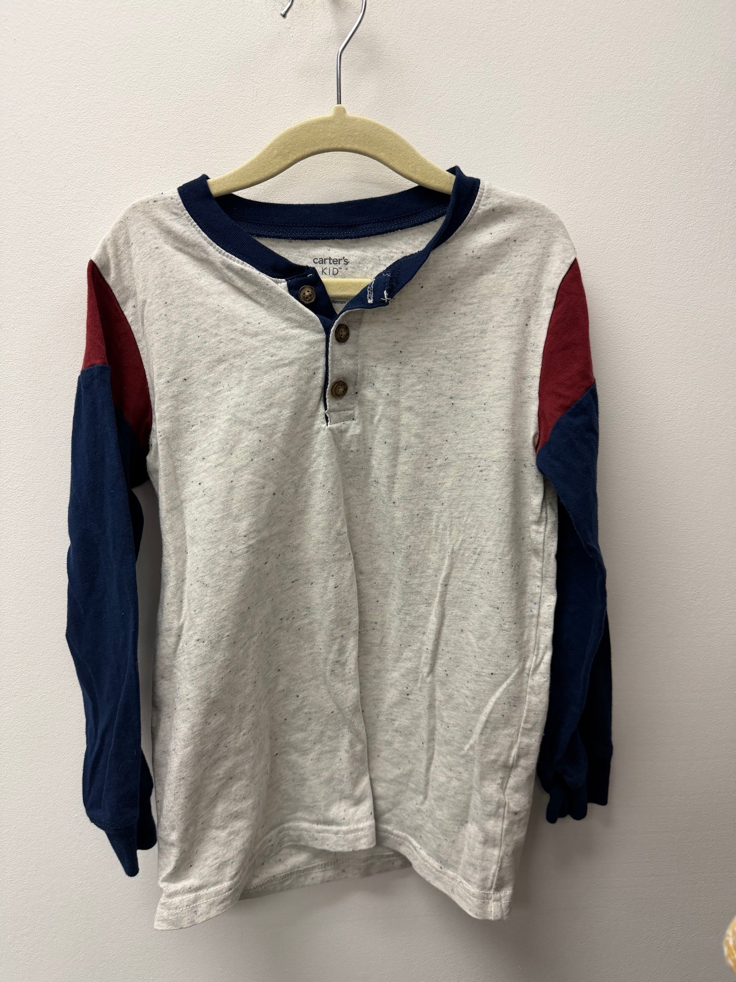 CARTERS KID BUTTON LONGSLEEVE 7