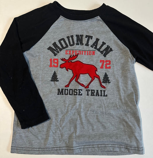 *Play* Jellifish Kids, "Mountain Moose Trail" Shirt - Size Small (6/7)