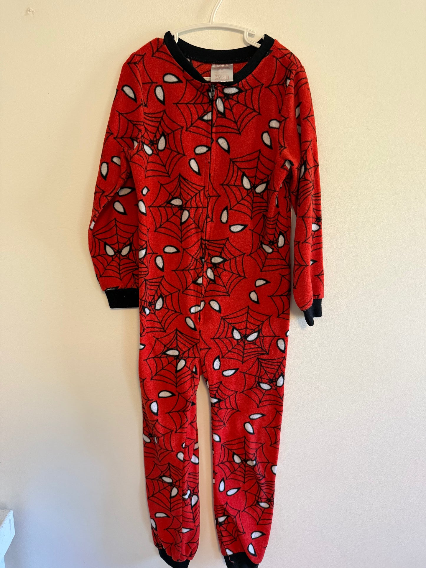 SPIDER MAN FLEECE SLEEPER SIZE 6