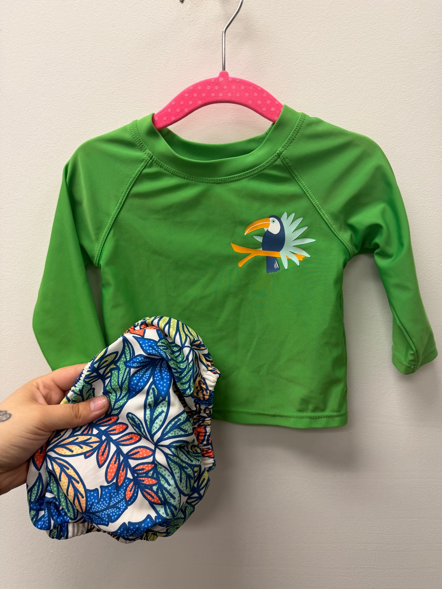 GEORGE PARROT BATHING SUIT SIZE 12-18M