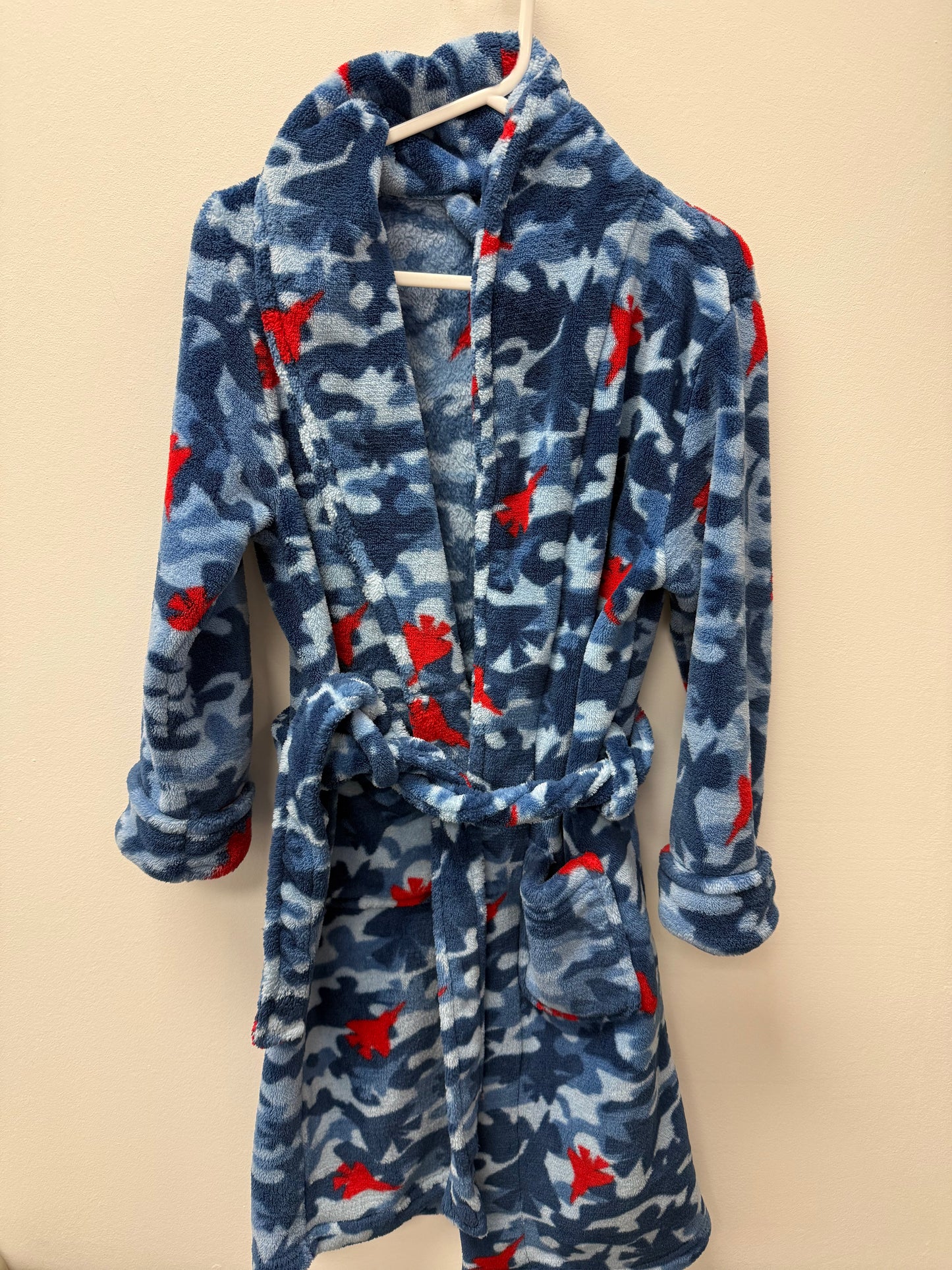 PETIT LEM SLEEP CAMO ROBE SIZE 6